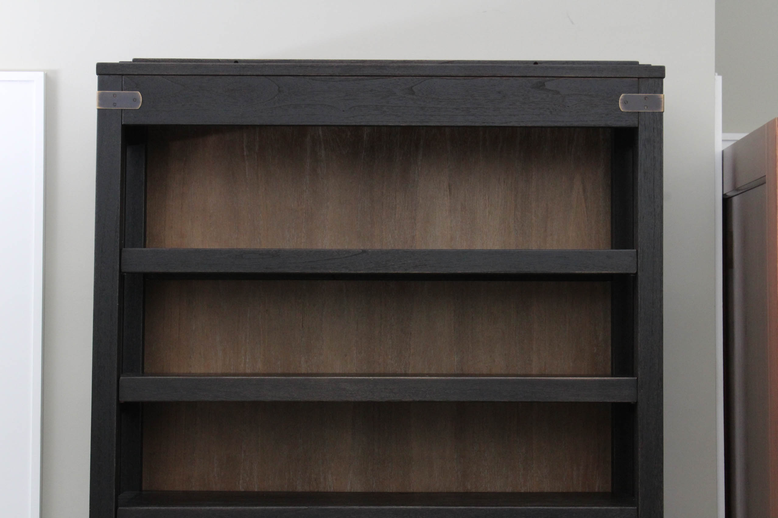 Arhaus "Tremont" Bookcase in "Dry Branch Black"