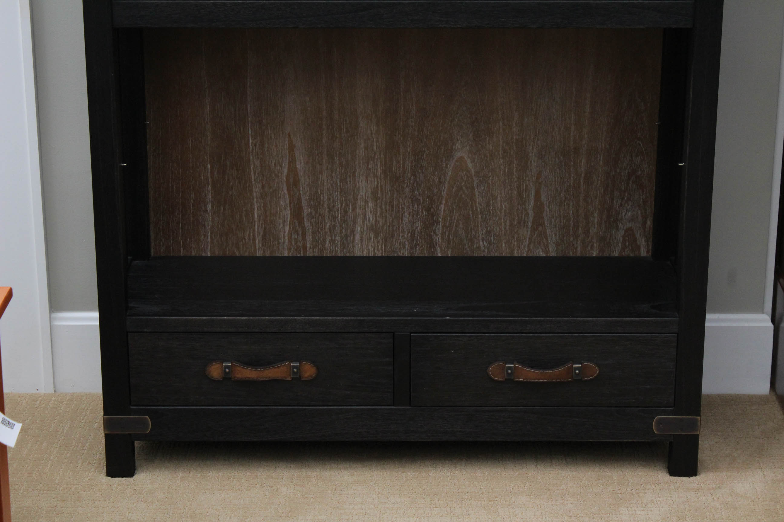 Arhaus "Tremont" Bookcase in "Dry Branch Black"