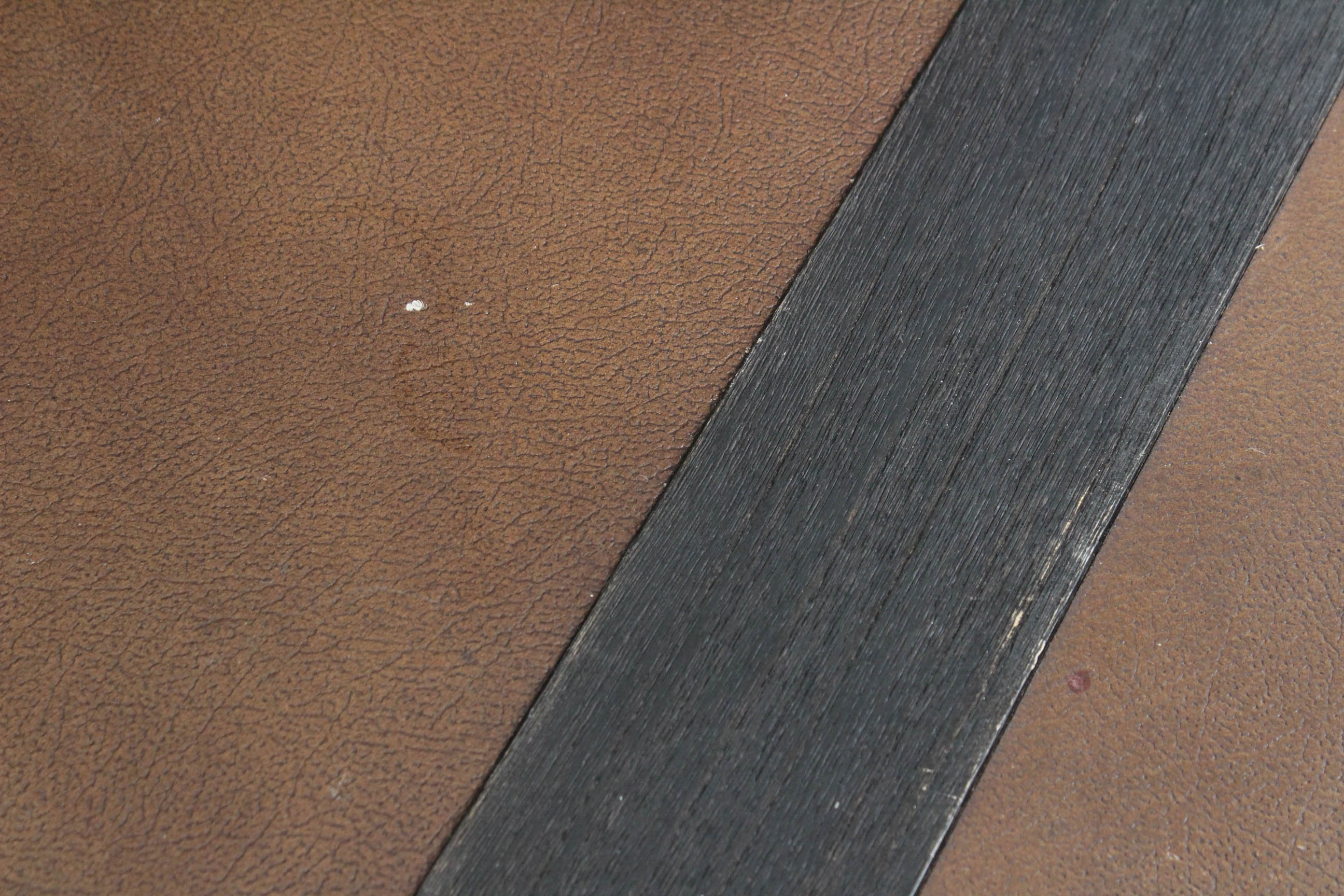 Arhaus "Tremont" Executive Desk with Blotter in "Dry Branch Black"