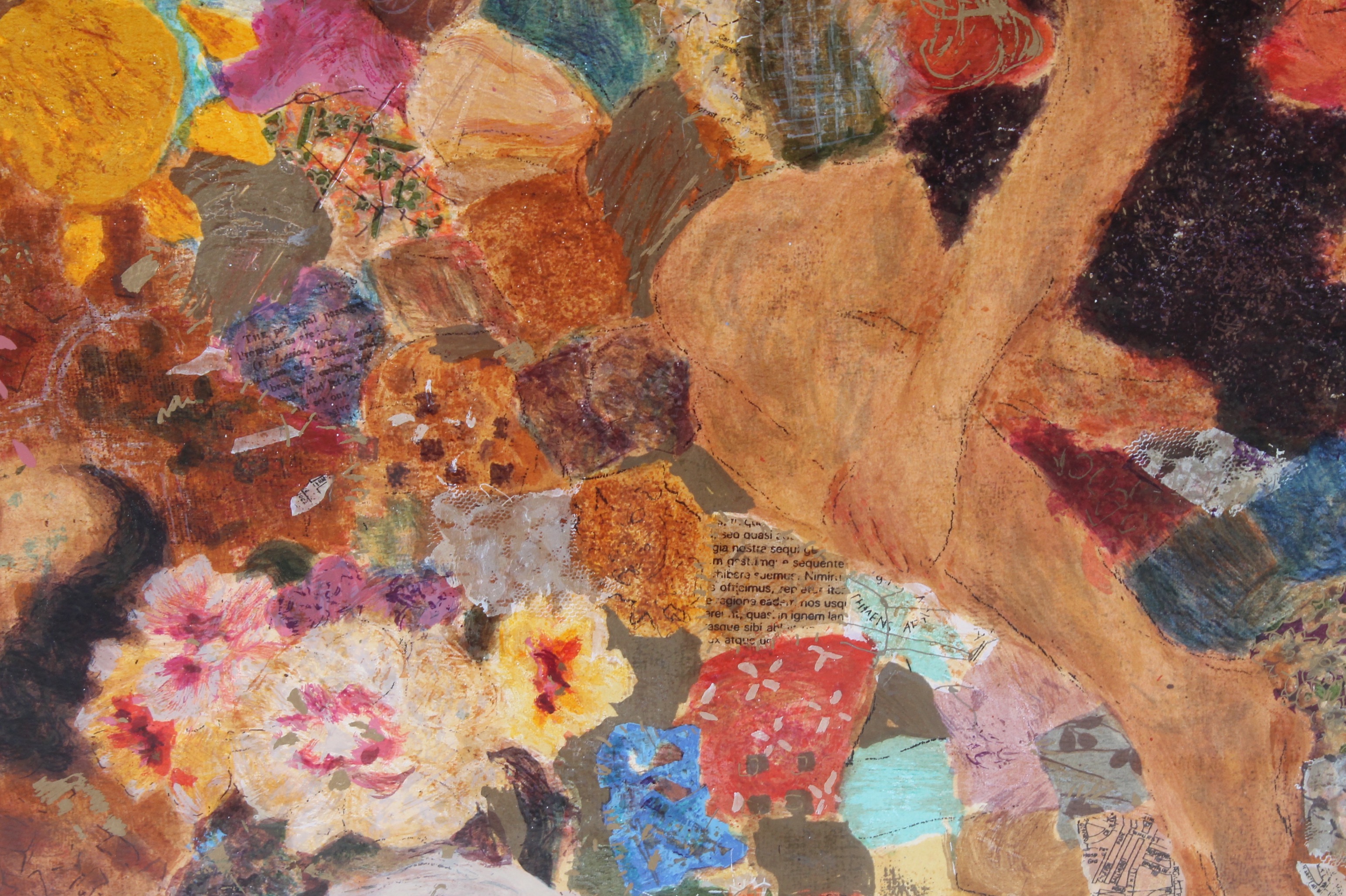 Roy Fairchild-Woodard Embellished Serigraph "Just Sing to the Angels"