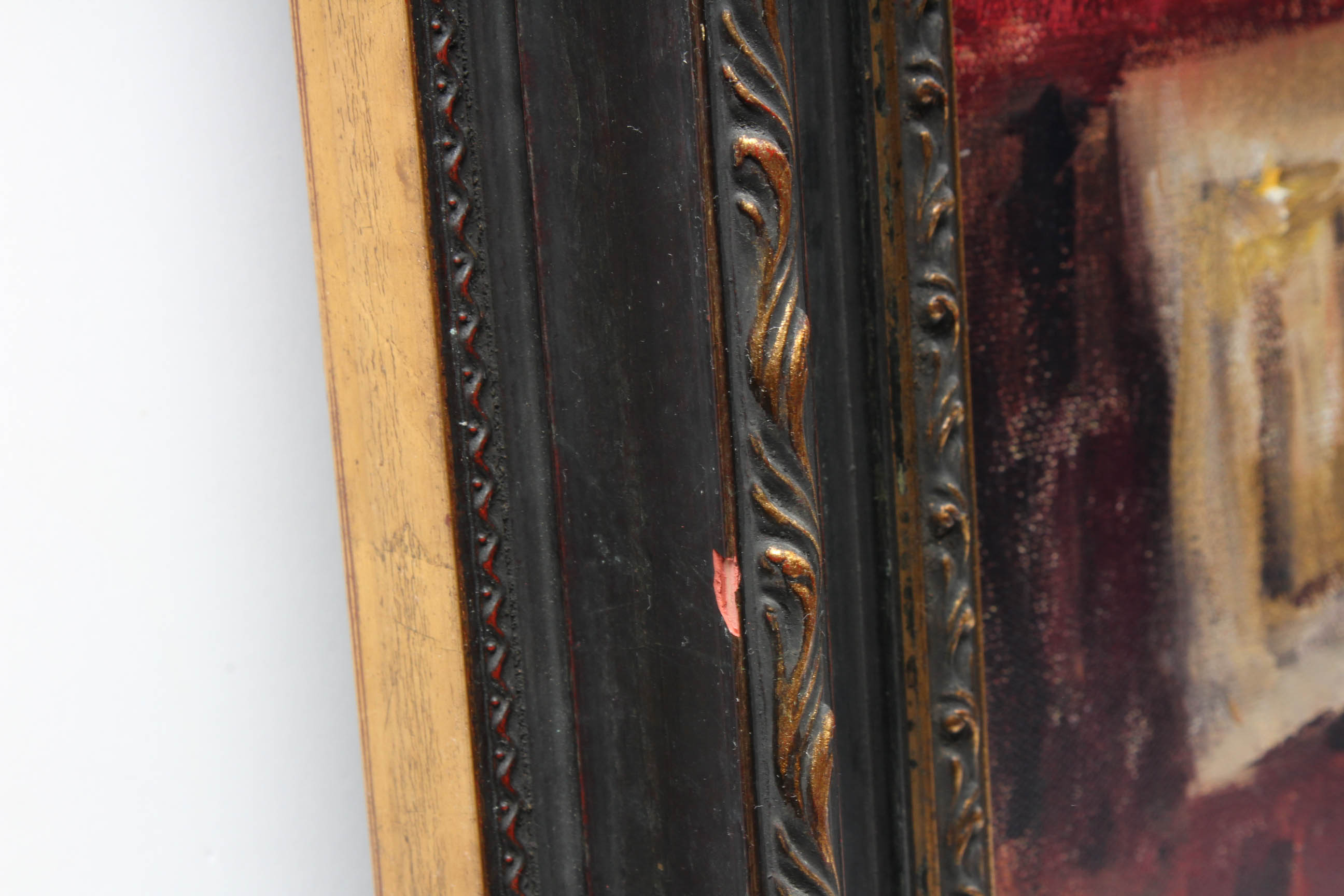 Signed Leonard Wren Limited Edition Giclee "Cafe Aix-en-Provence"