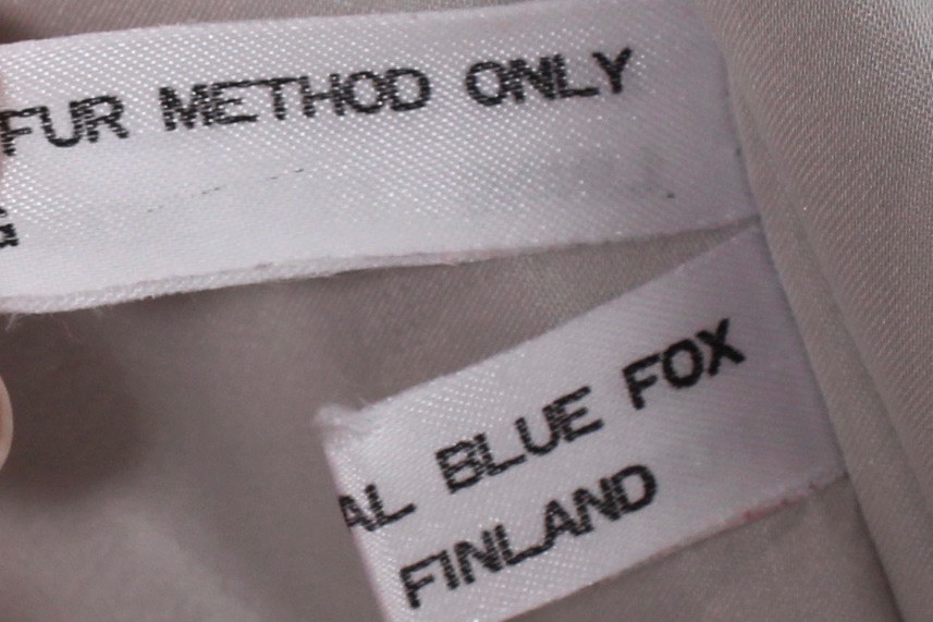 Saga Fox Blue and Arctic Fox Fur Coat