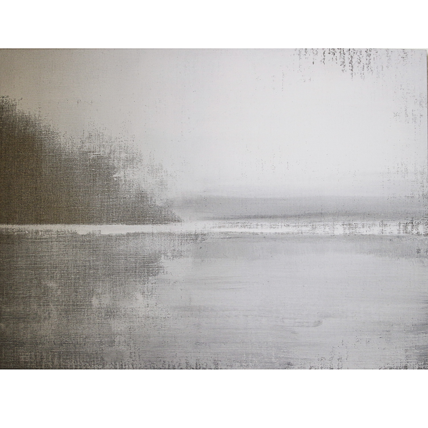 Oil Painting of an Abstract Landscape