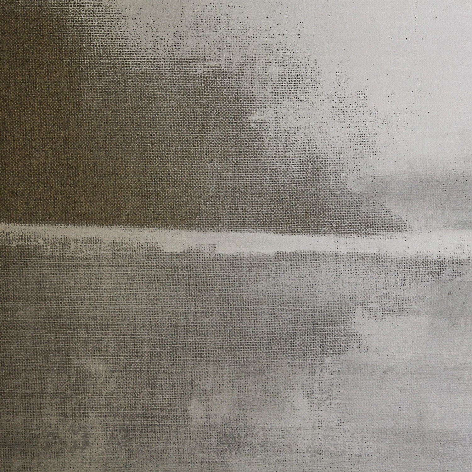 Oil Painting of an Abstract Landscape