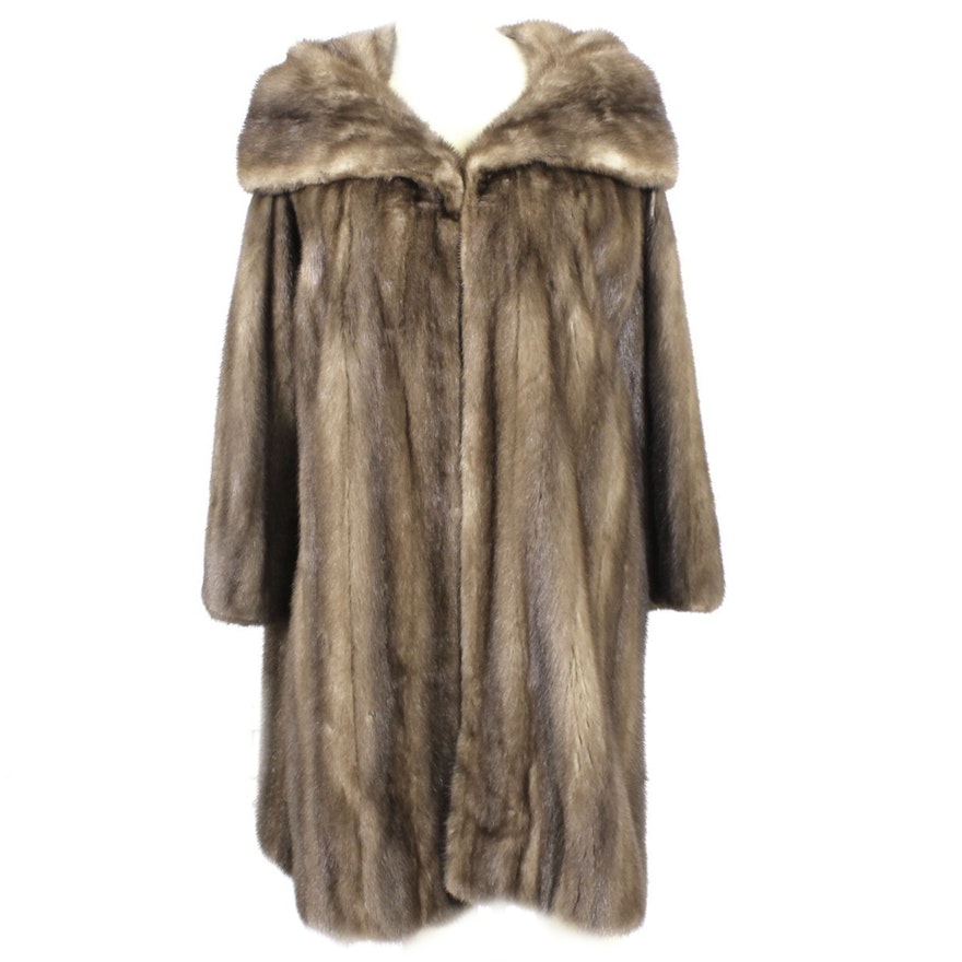 Vintage Mink Fur Coat