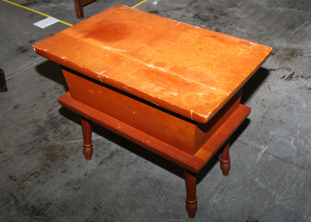 Vintage Dough Box Table