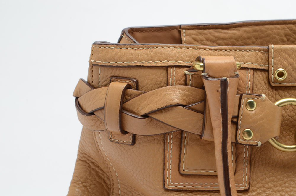 Coach Hamptons Leather Satchel