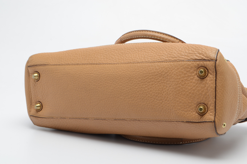 Coach Hamptons Leather Satchel