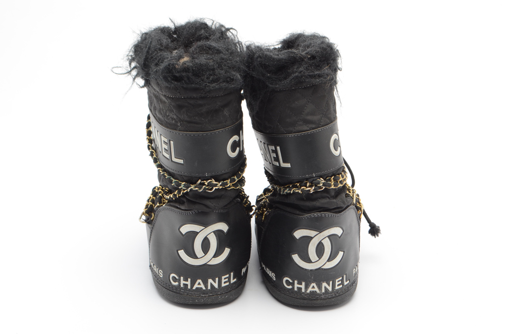 Chanel Quilted Apres Ski Moon Boots
