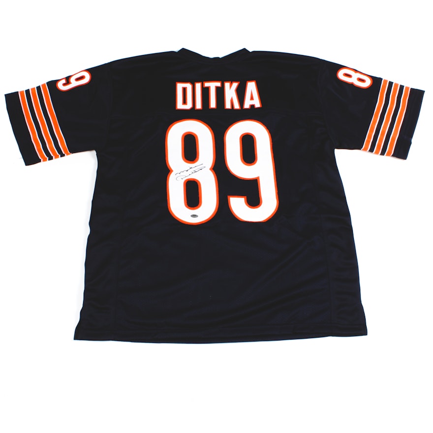 Mike Ditka Signed Bears Jersey  COA