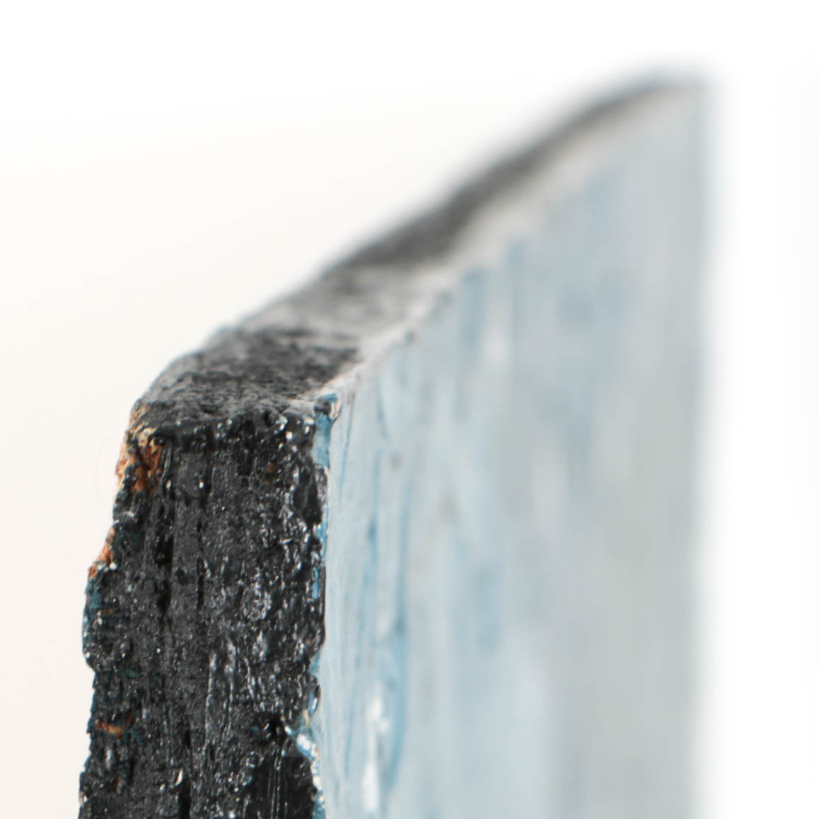 Benny Carter Oil and Mixed Media on Wood Board