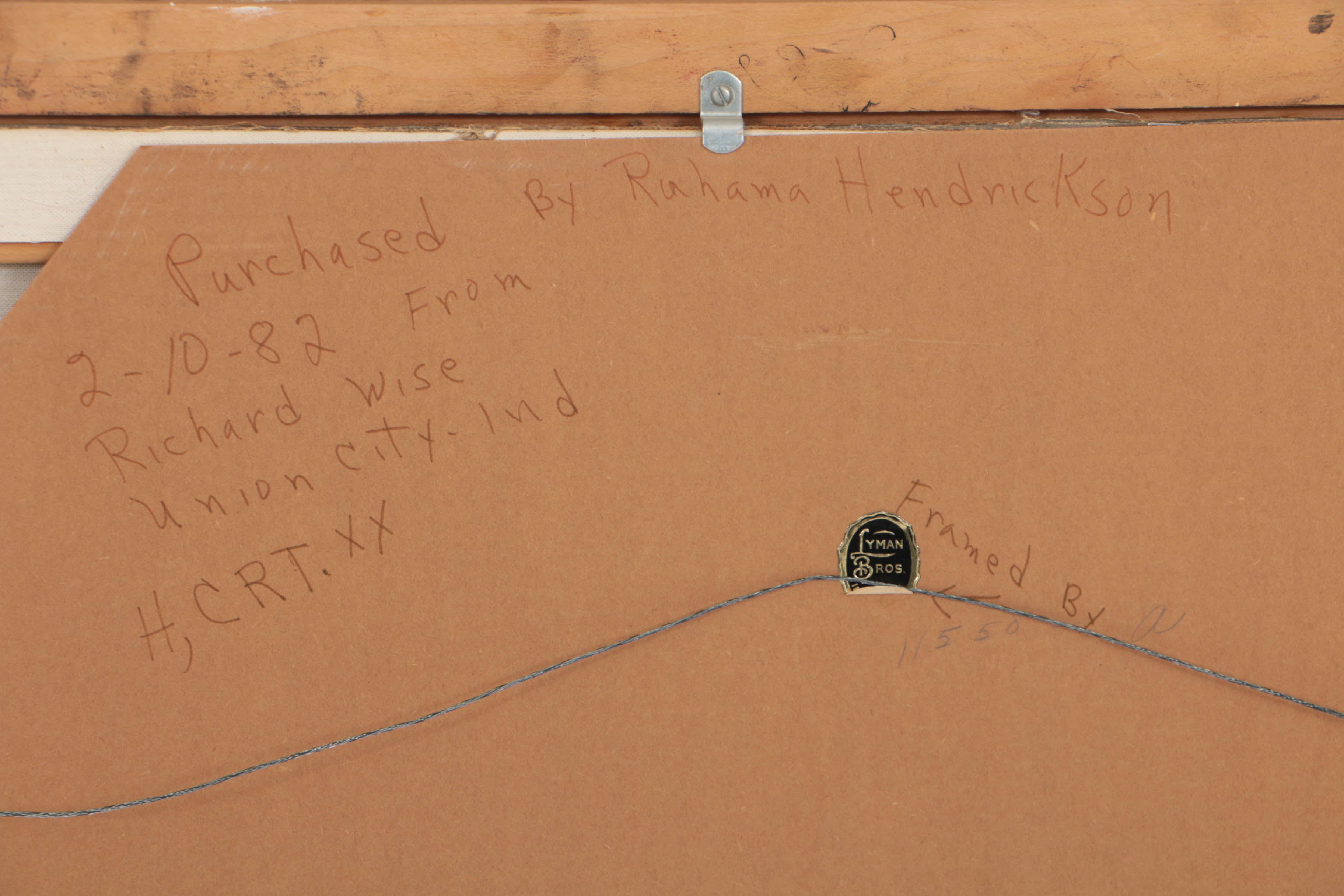 Varaldo Cariani Oil on Canvas Creek Landscape