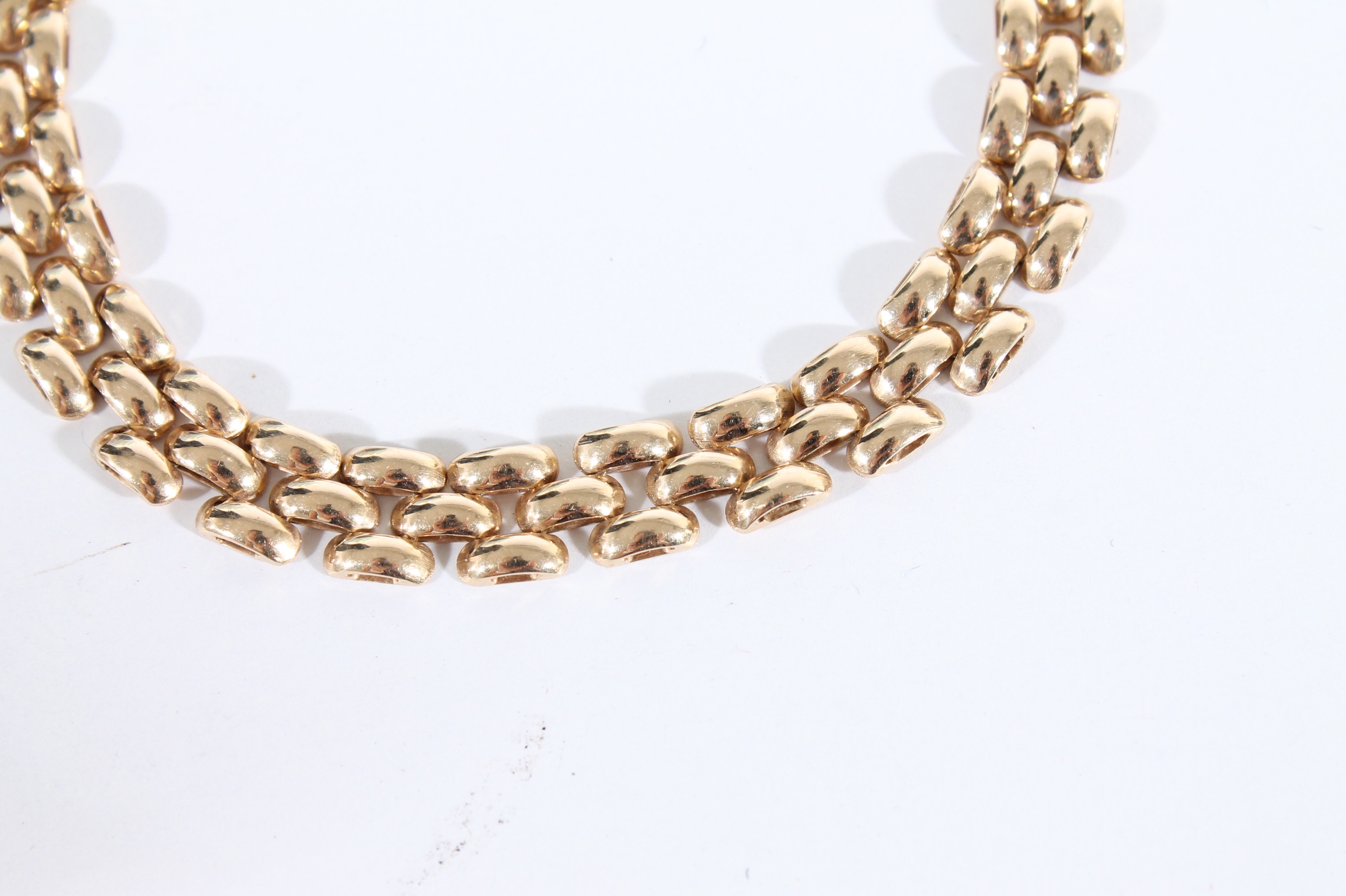 Aurafin 14K Yellow Gold Link Bracelet