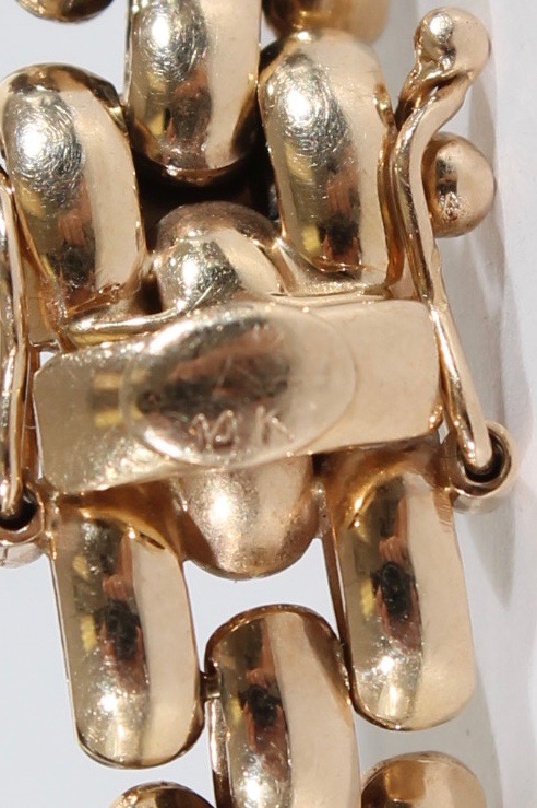 Aurafin 14K Yellow Gold Link Bracelet