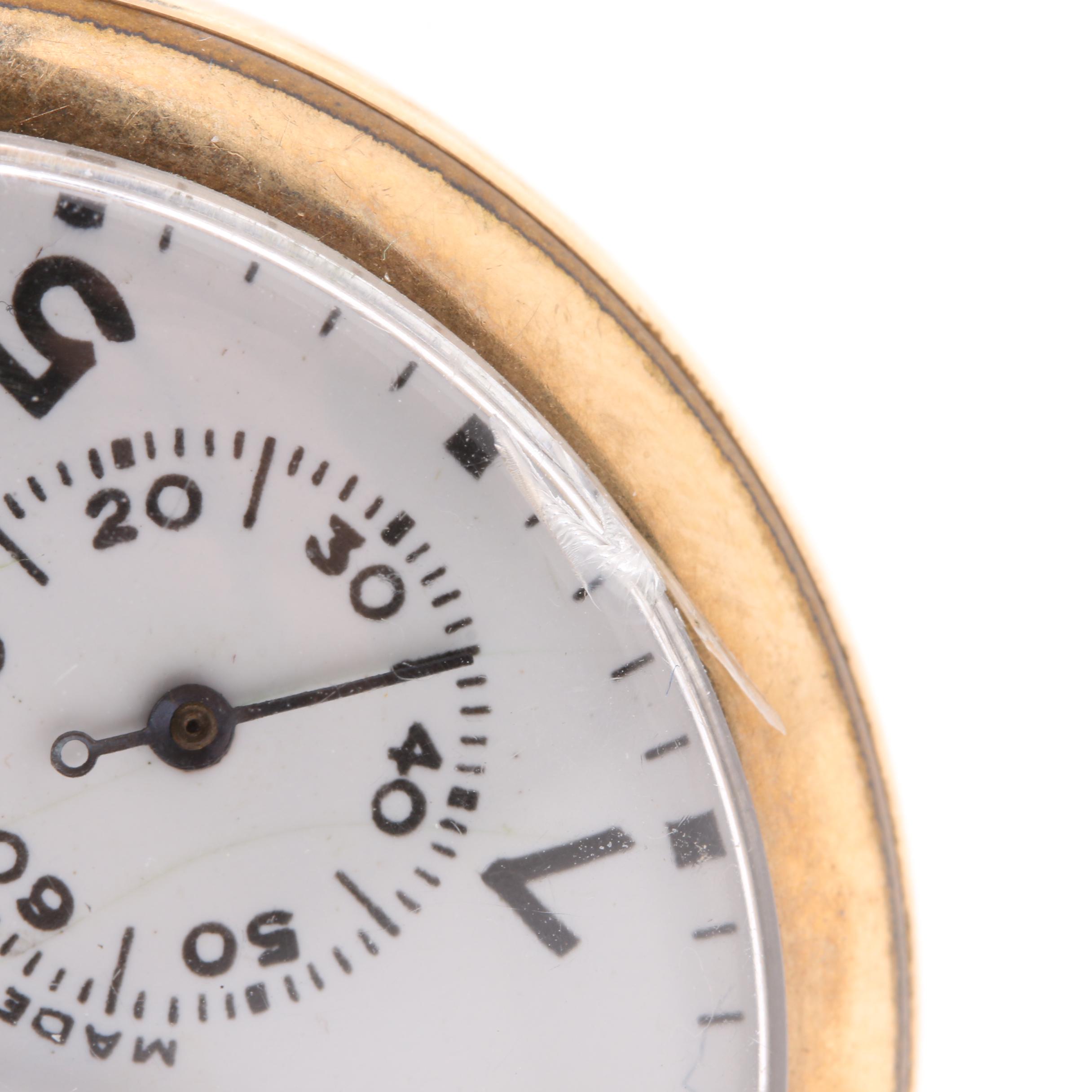 Ingersoll Reliance Open Face Pocket Watch