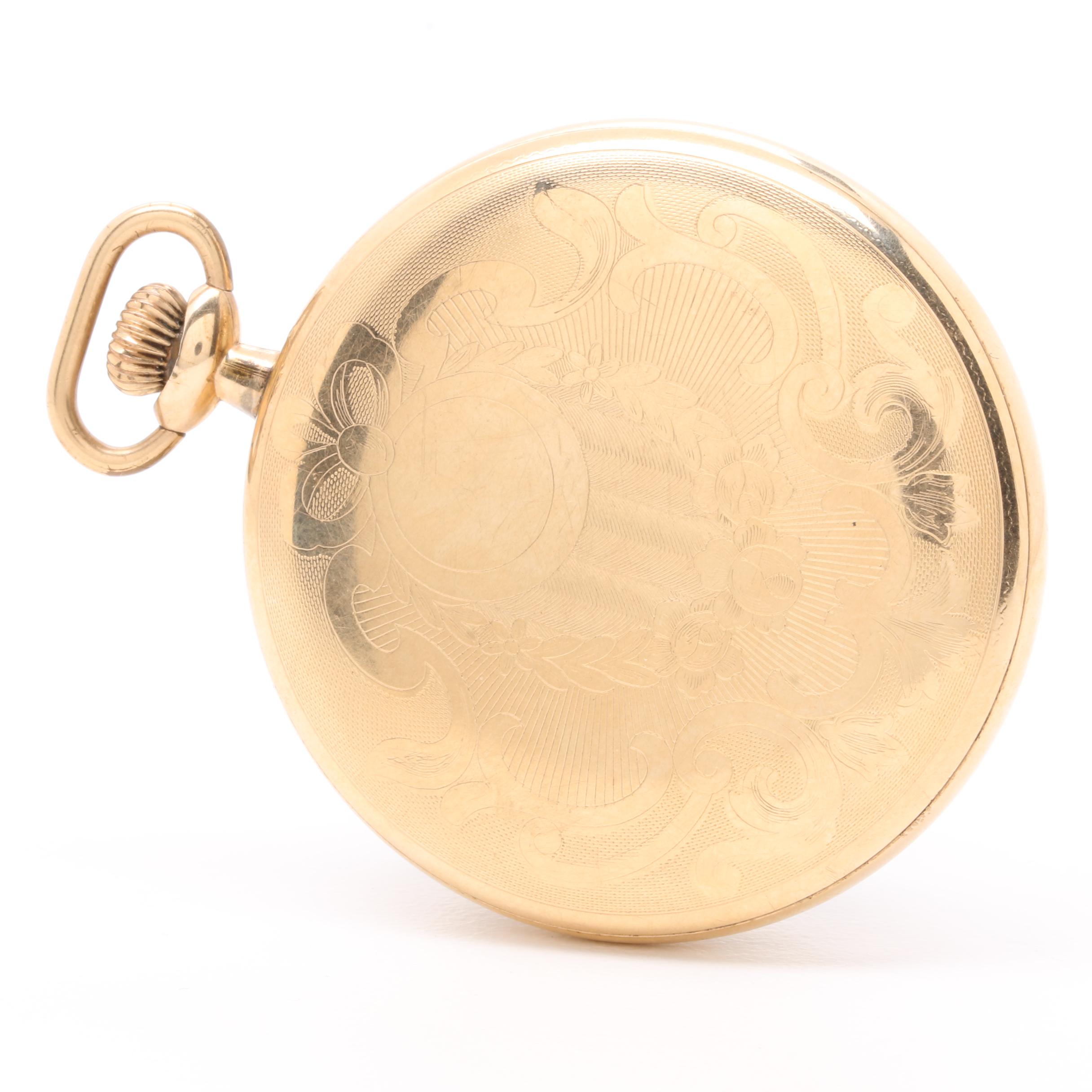 Ingersoll Reliance Open Face Pocket Watch