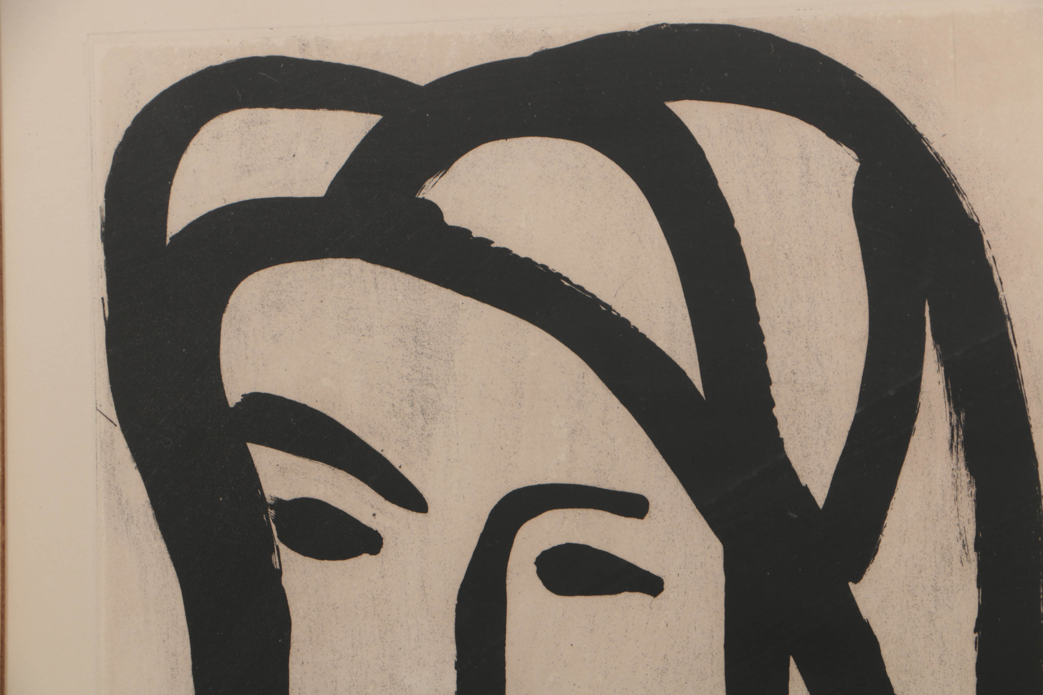 Henri Matisse Limited Edition Aquatint on Paper "Bédouine au grand voile"