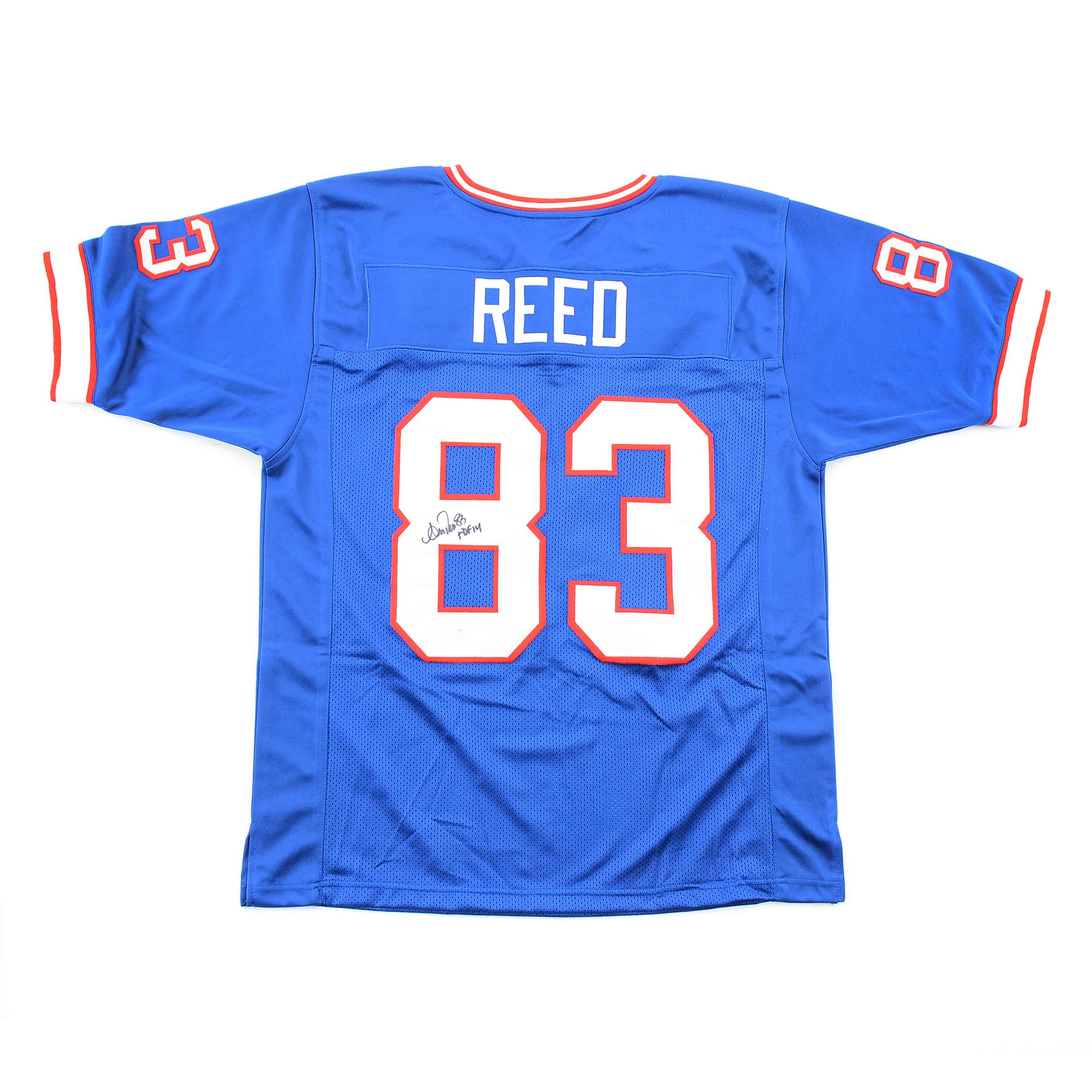 Andre Reed Signed Bills Jersey  COA