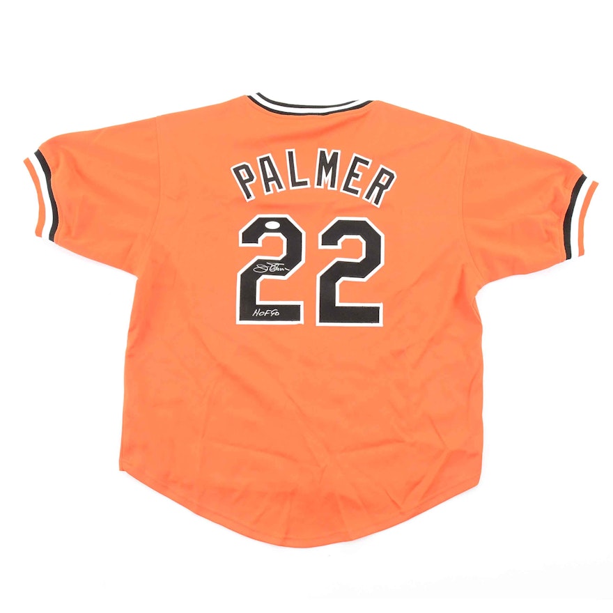 Jim Palmer Signed Orioles Jersey  COA