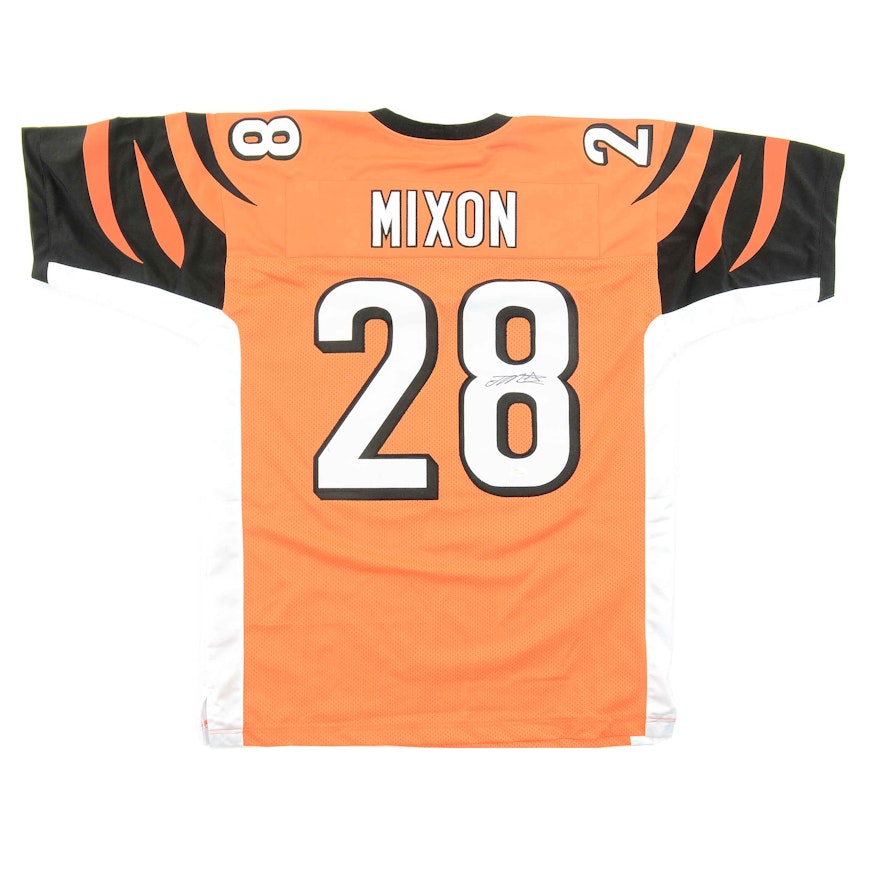 Joe Mixon Signed Bengals Jersey  COA