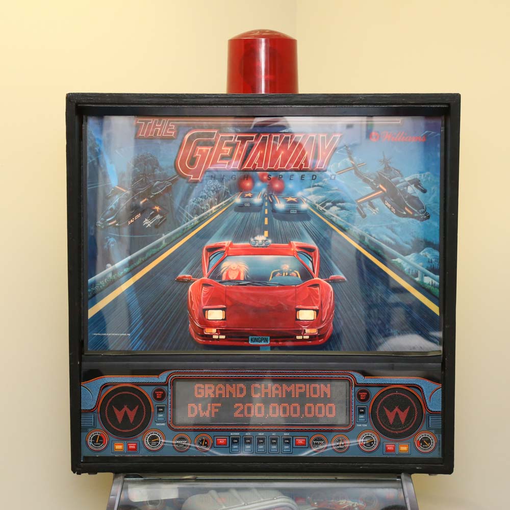 1992 "The Getaway: High Speed II" Williams Pinball Machine