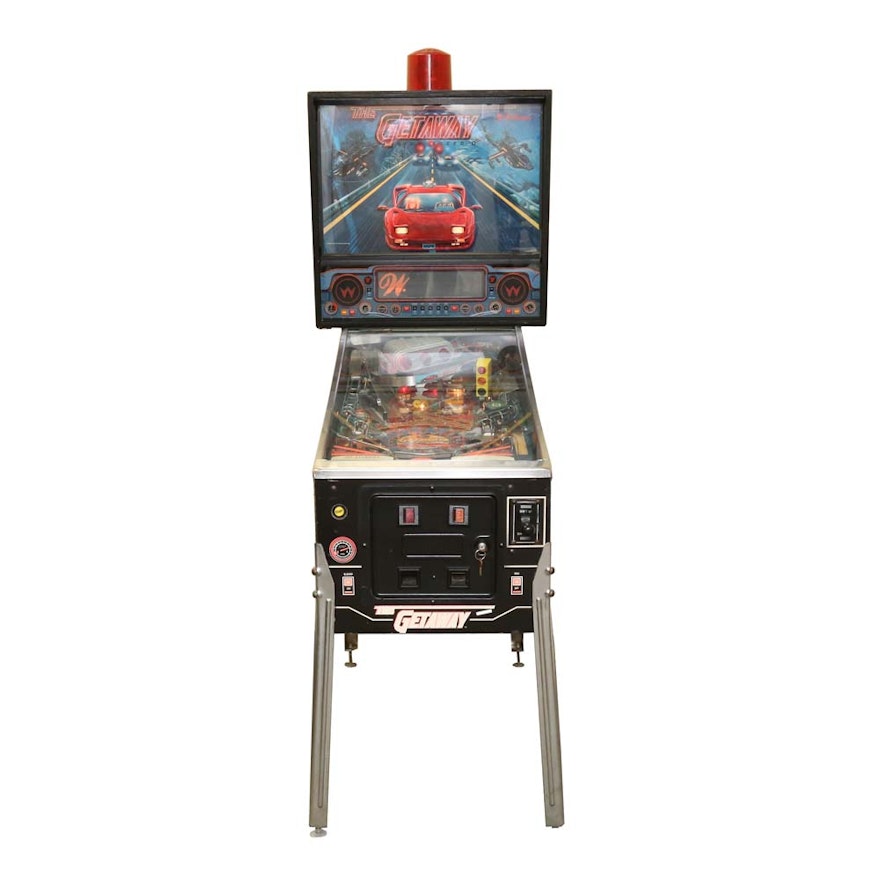 1992 "The Getaway: High Speed II" Williams Pinball Machine