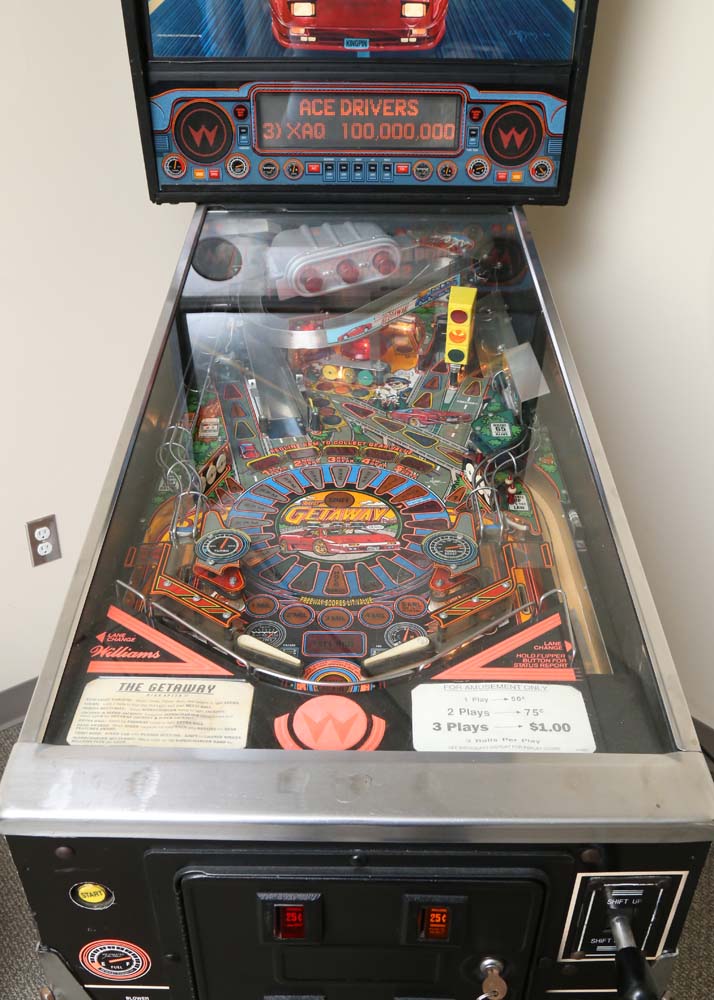 1992 "The Getaway: High Speed II" Williams Pinball Machine