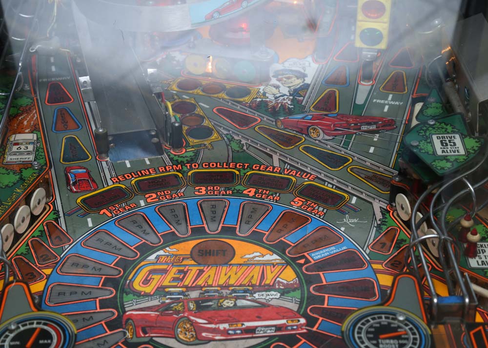 1992 "The Getaway: High Speed II" Williams Pinball Machine