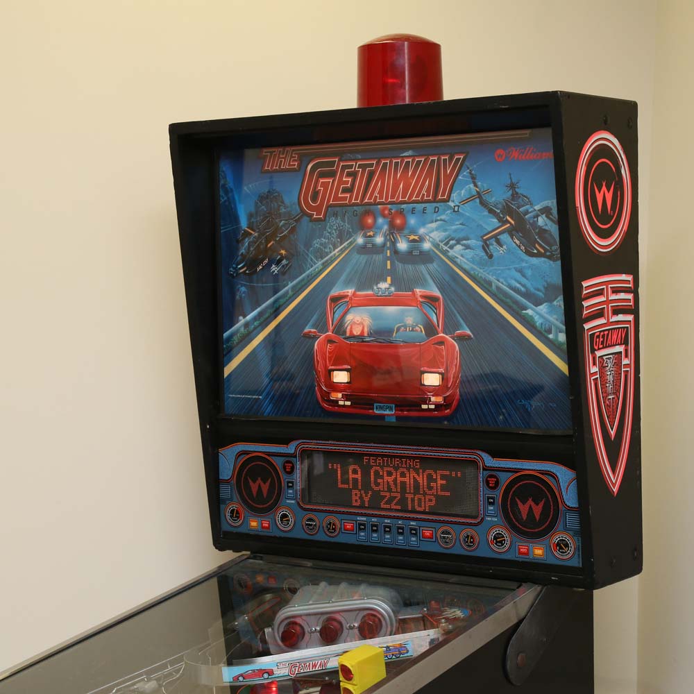 1992 "The Getaway: High Speed II" Williams Pinball Machine
