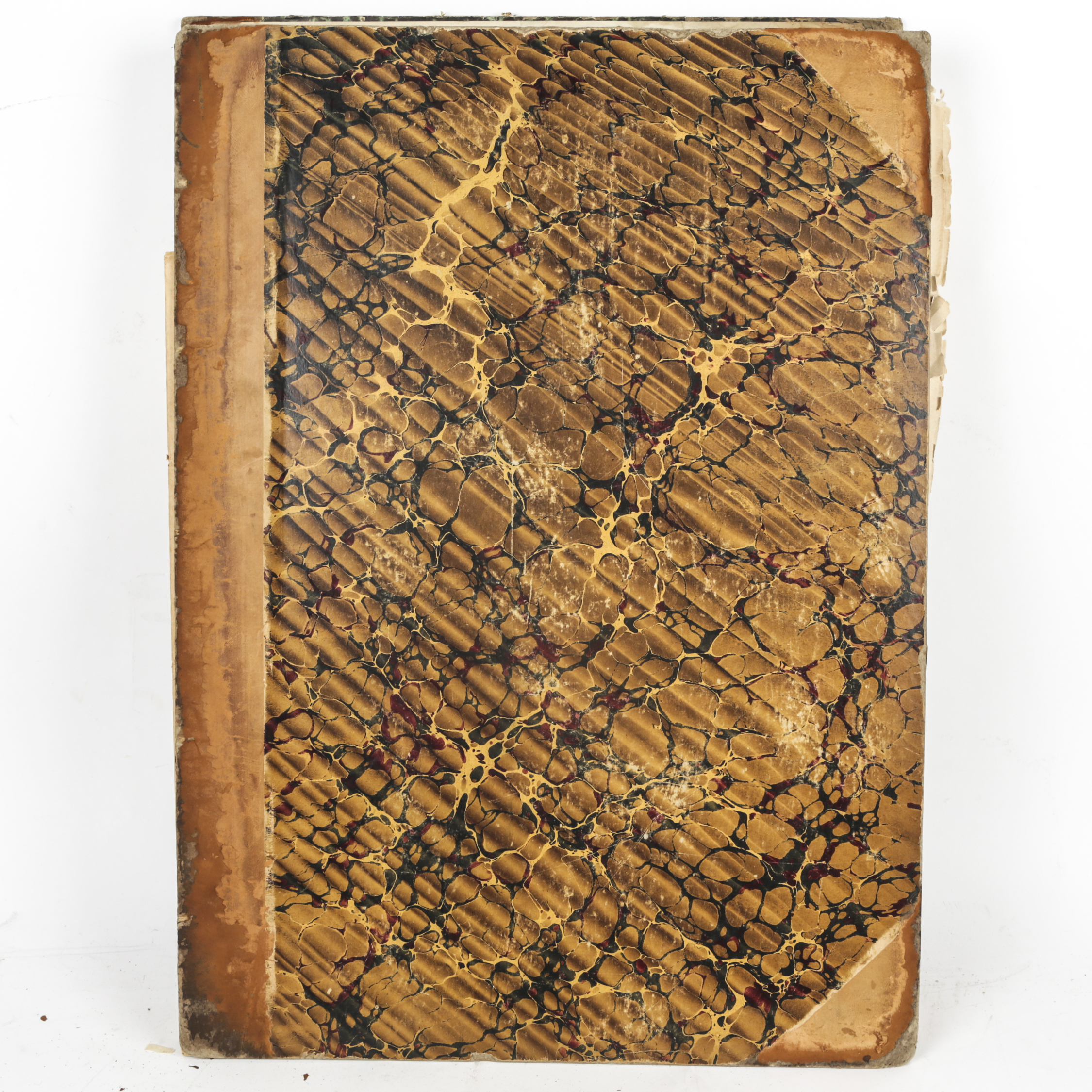 Bound Nineteenth Century "Springfield Republican" Newspaper Pages