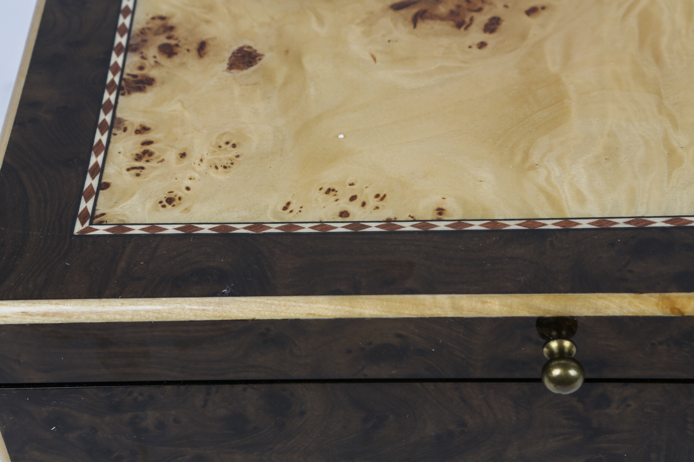 Reed & Barton "Triton" Wooden Flatware Chest