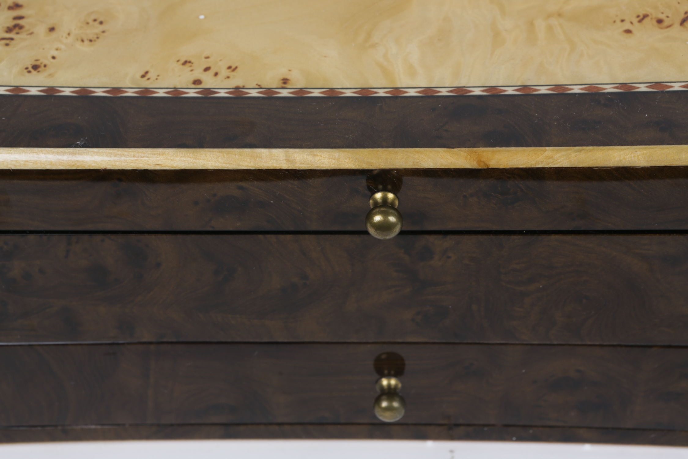 Reed & Barton "Triton" Wooden Flatware Chest