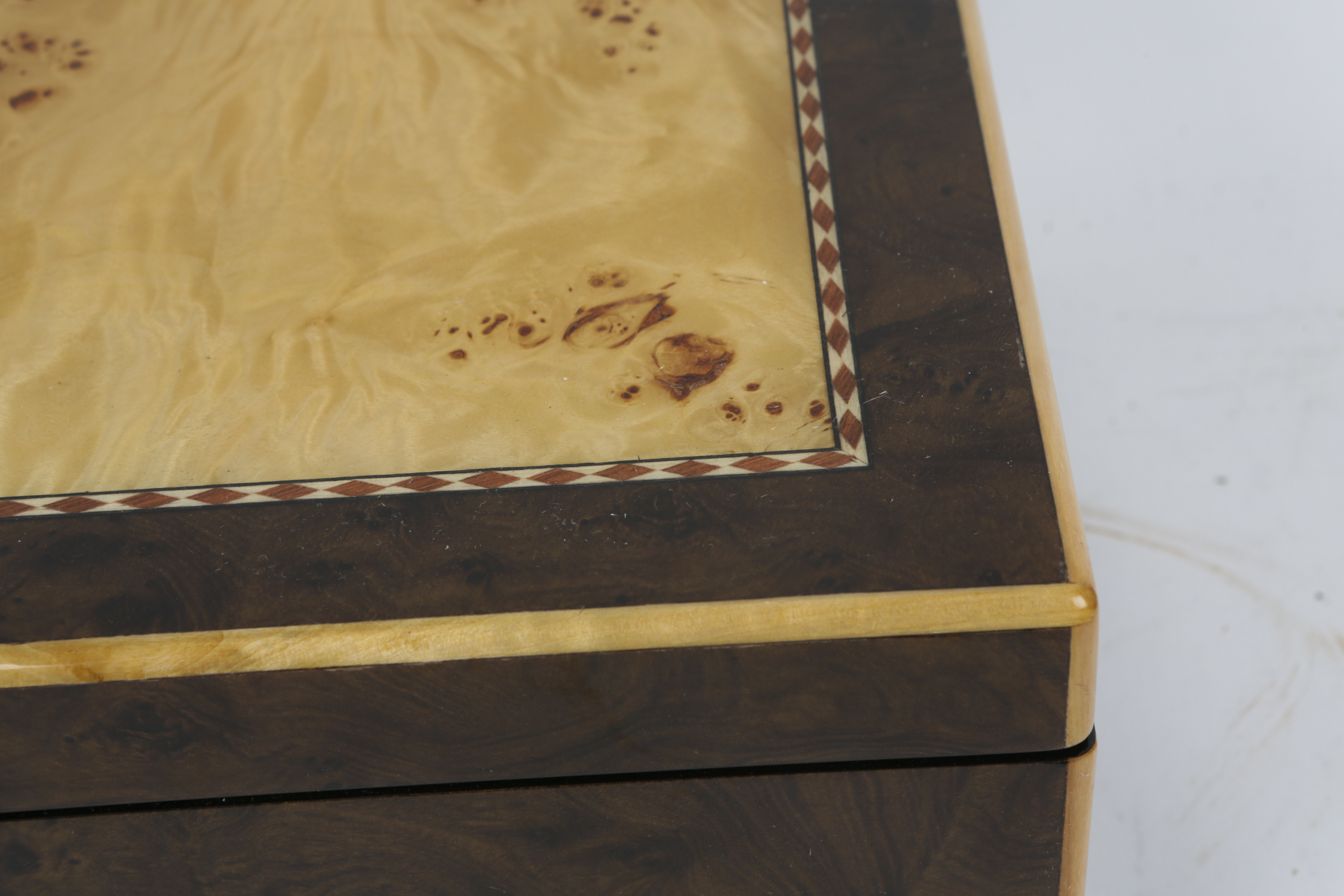 Reed & Barton "Triton" Wooden Flatware Chest