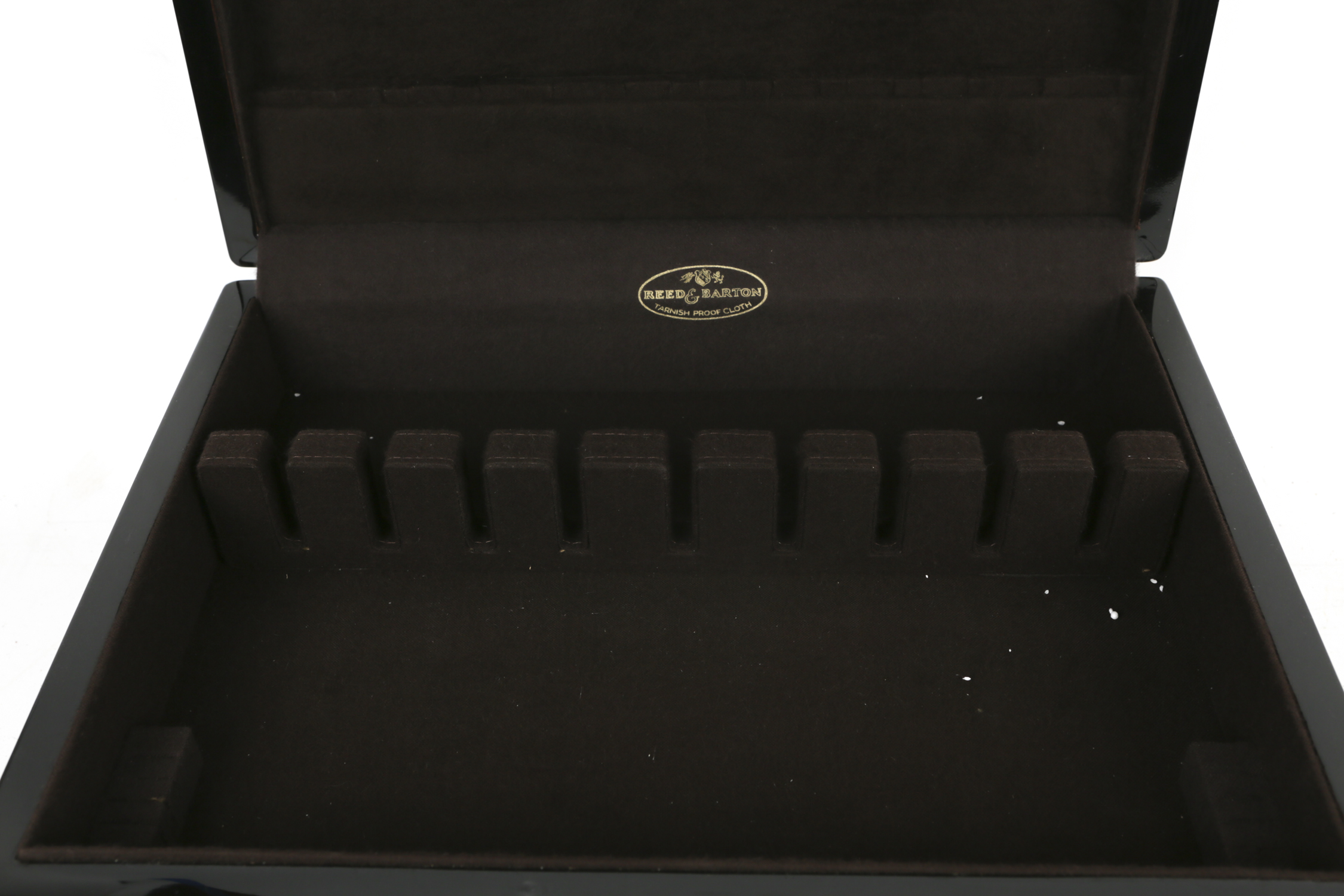 Reed & Barton "Triton" Wooden Flatware Chest