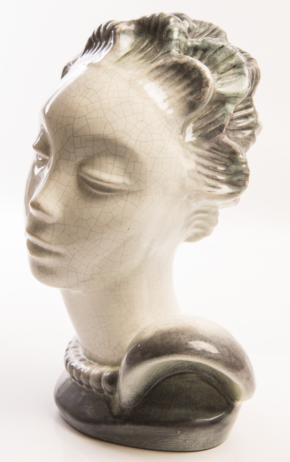 Vintage Ceramic Bust by Marianne Starck for Michael Andersen Studios