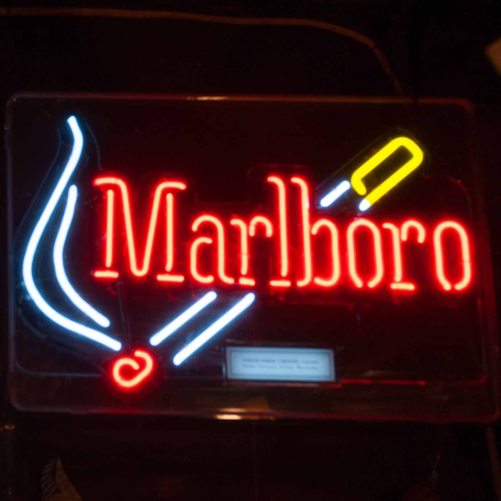 Marlboro Neon Wall Sign