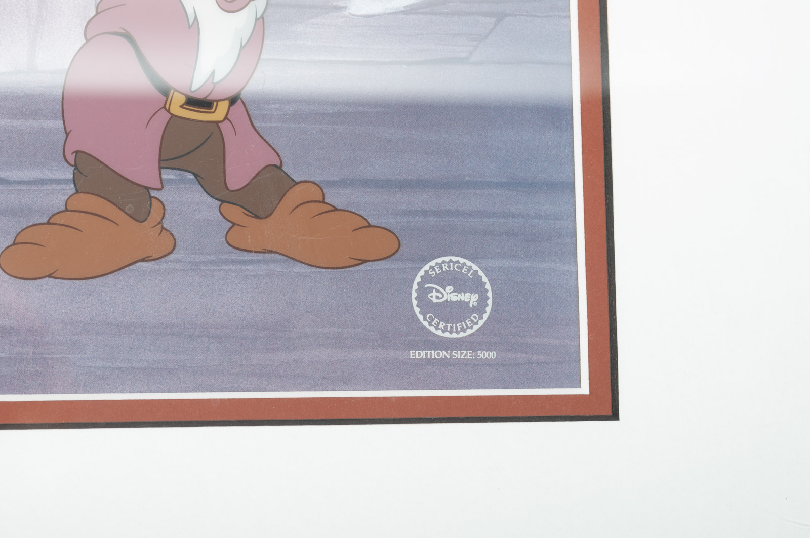 Walt Disney 1996 Limited Edition Sericel "Time to Wash Up"