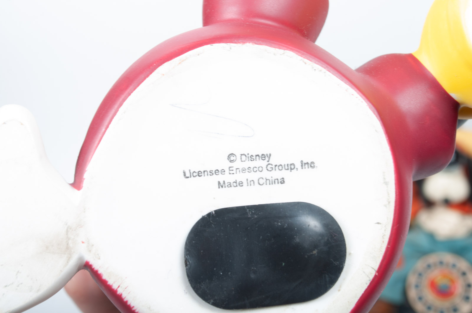 Set of Walt Disney Character Figurines and Telephone