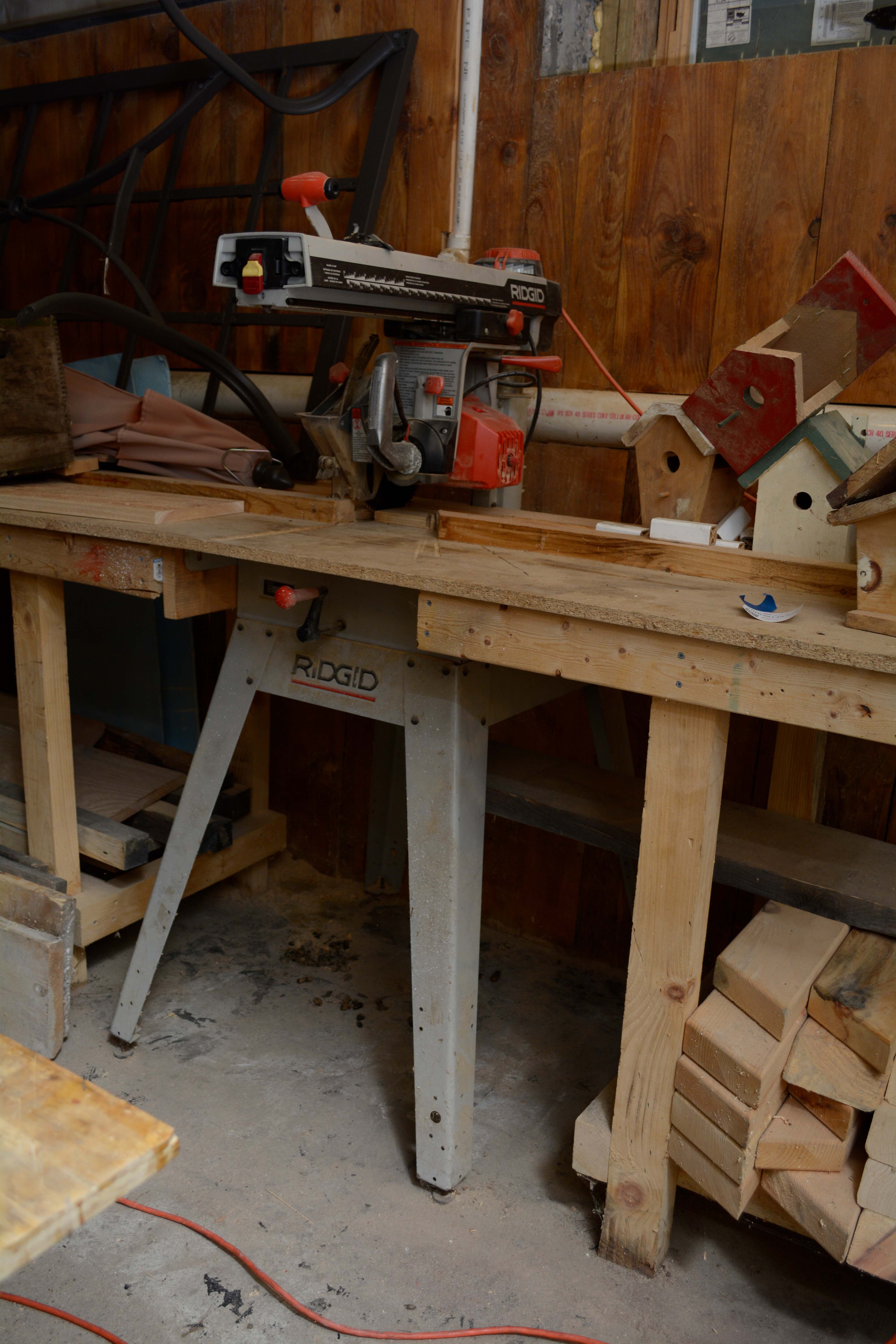 Ridgid 10" Radial Arm Saw