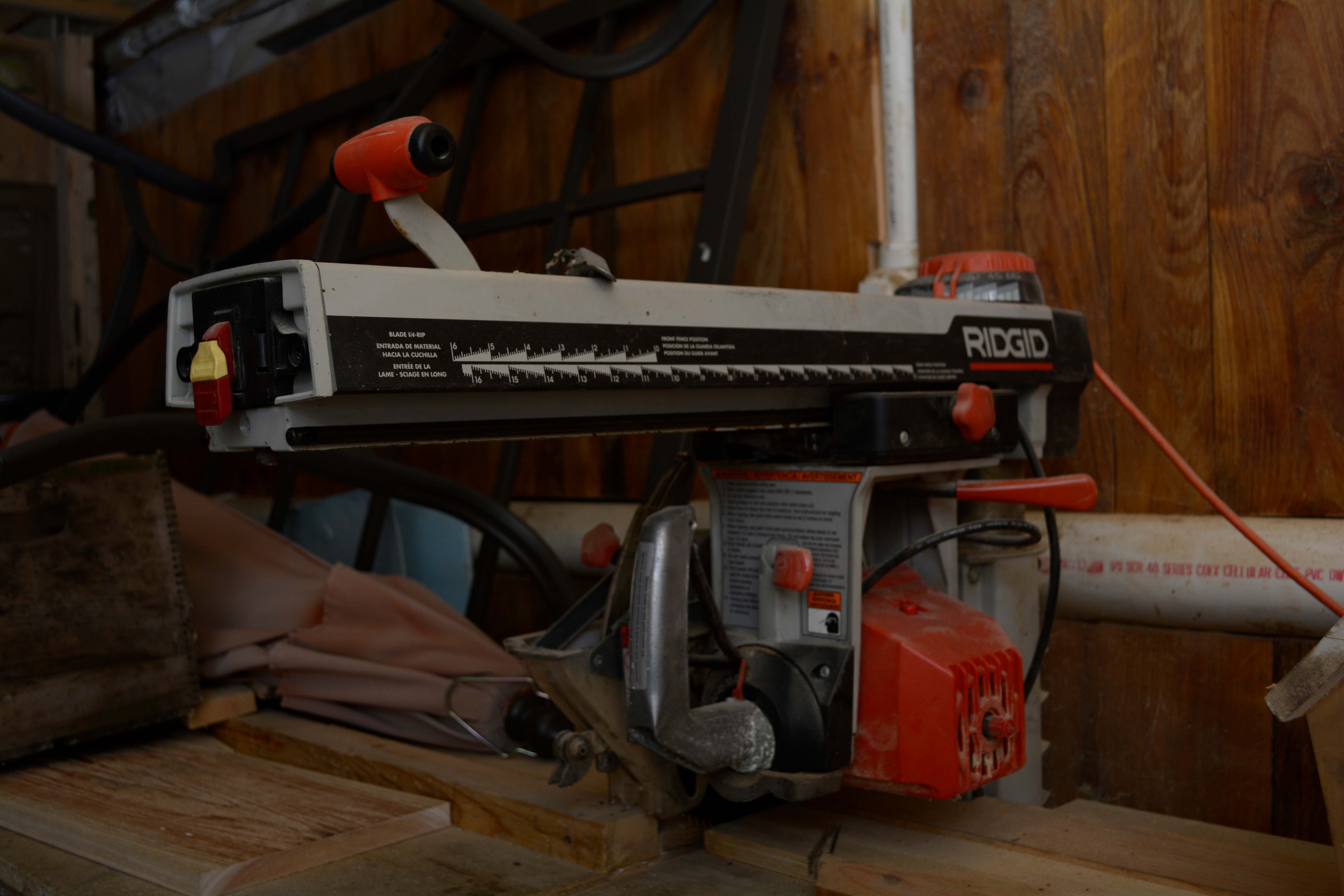 Ridgid 10" Radial Arm Saw