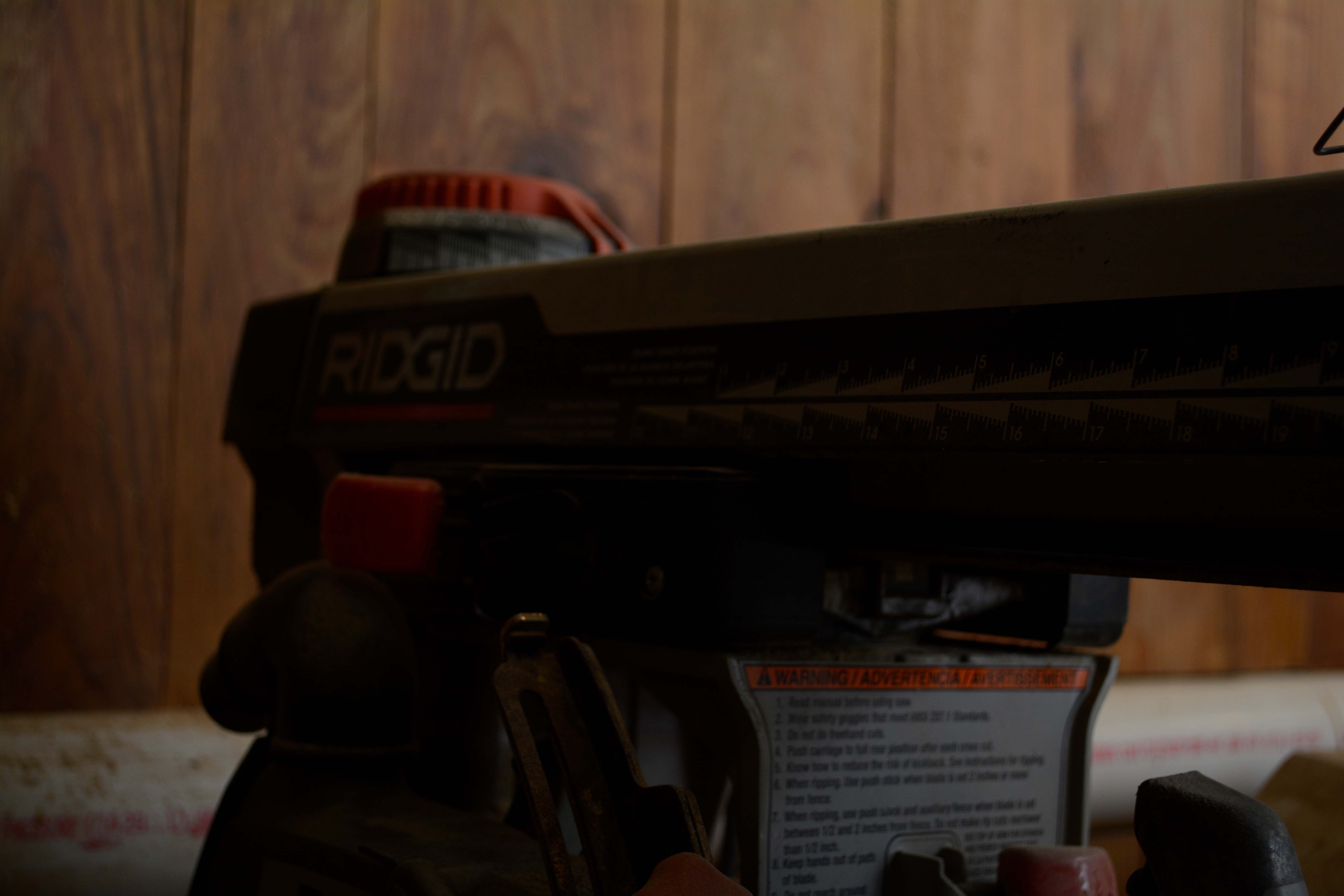 Ridgid 10" Radial Arm Saw