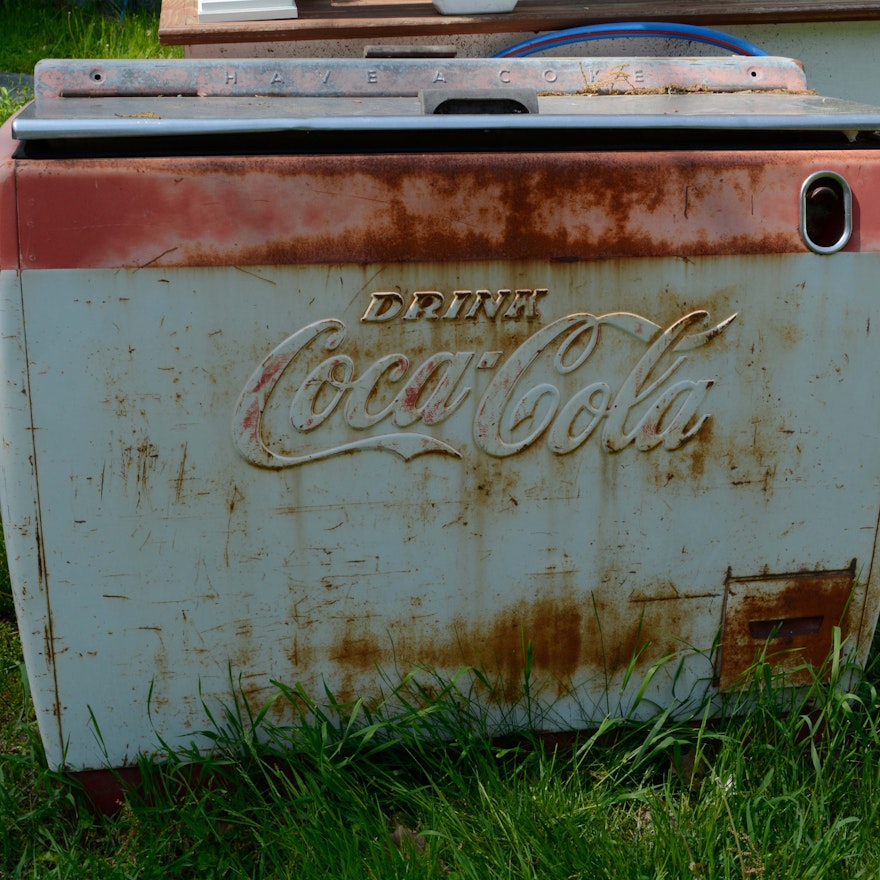 Vintage Coca-Cola Electric Cooler