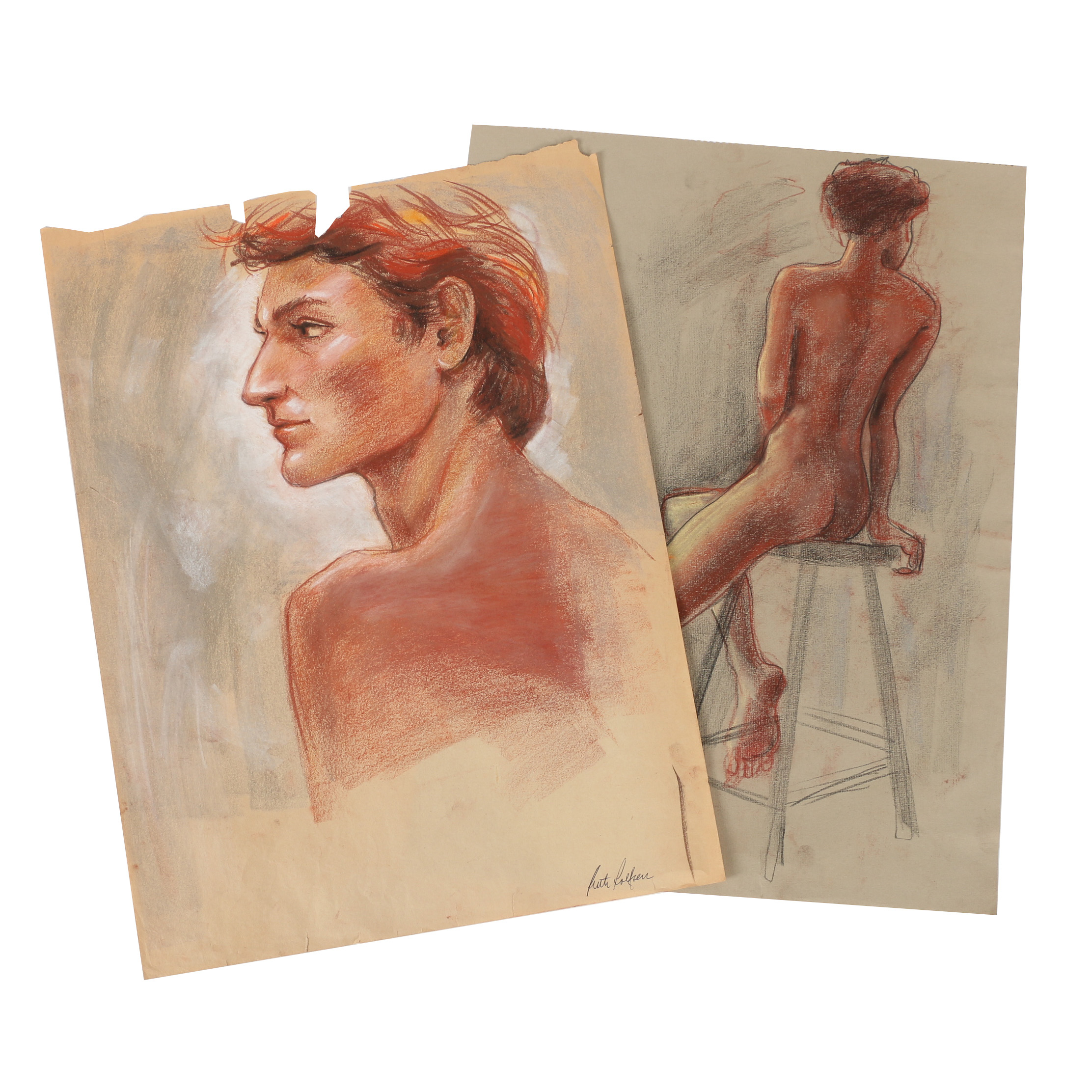 Ruth Rolfsen Mixed Media Drawings