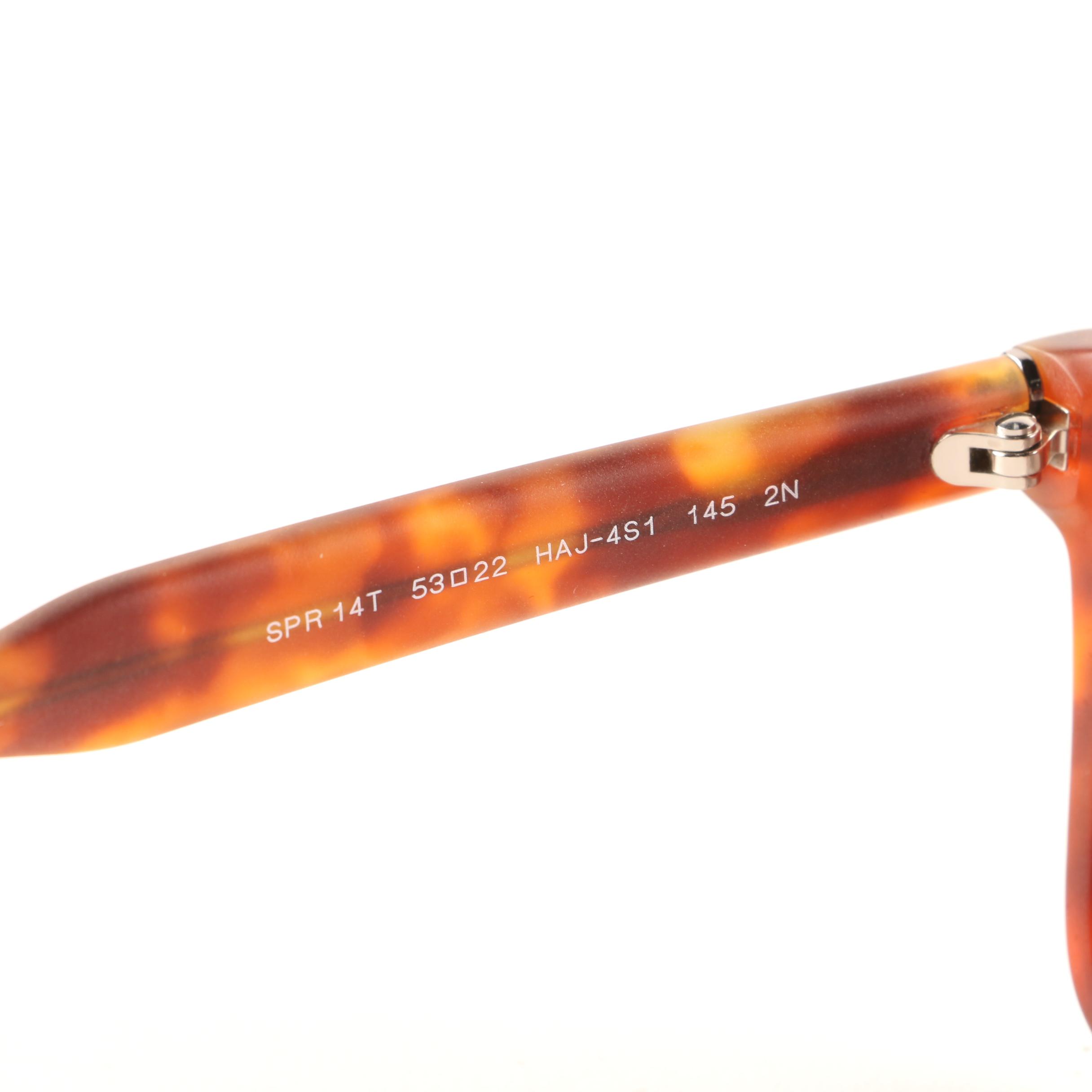 Prada SPR 14T Tortoiseshell Style Sunglasses