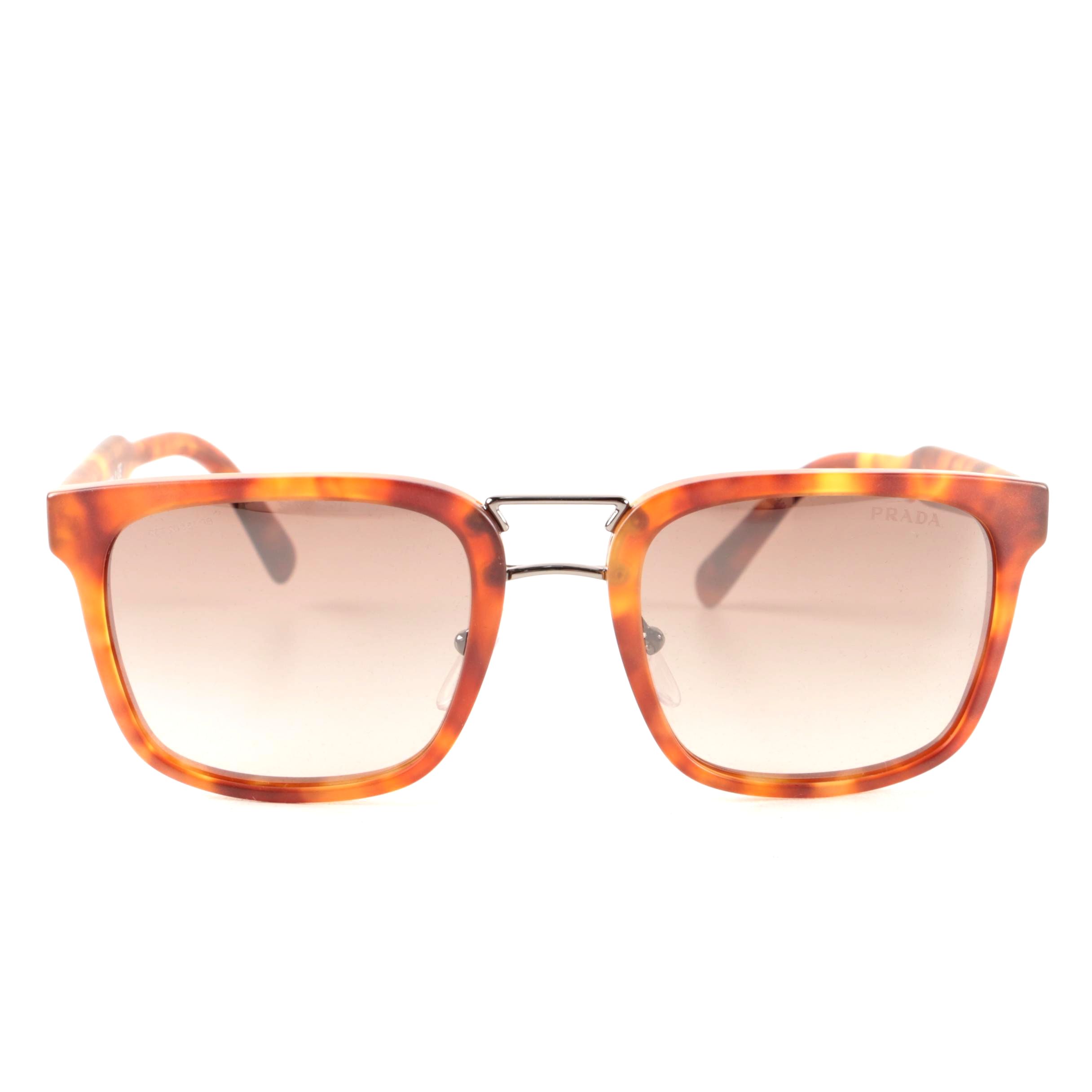 Prada SPR 14T Tortoiseshell Style Sunglasses