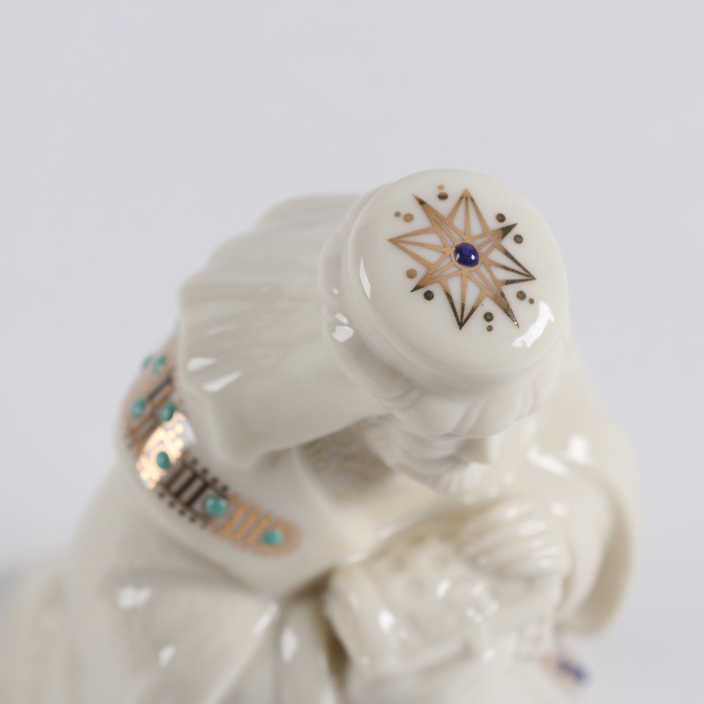 Lenox "China Jewels" Three Kings Set Porcelain Figurines