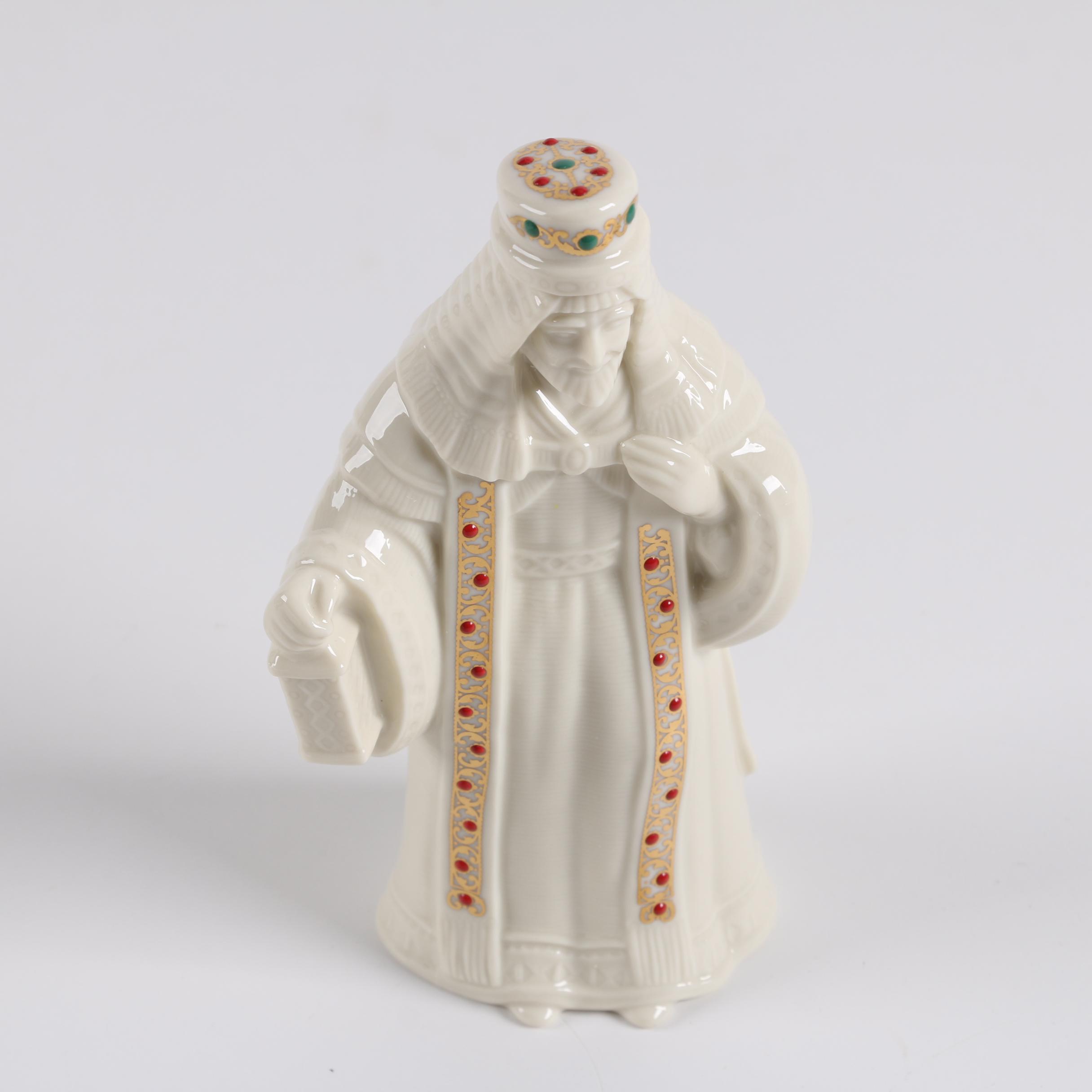 Lenox "China Jewels" Three Kings Set Porcelain Figurines