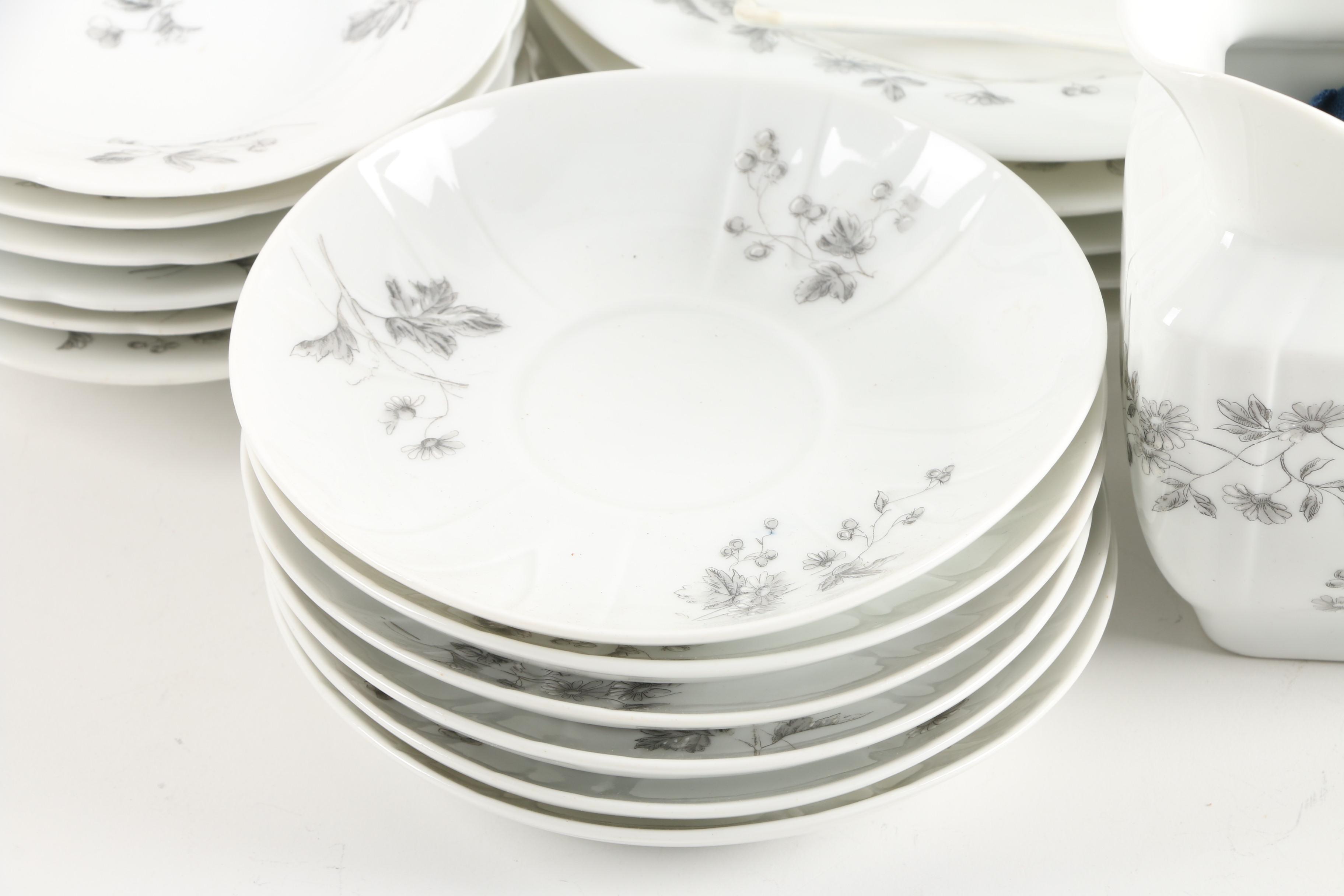 Antique Leonard Vienna Porcelain Tableware