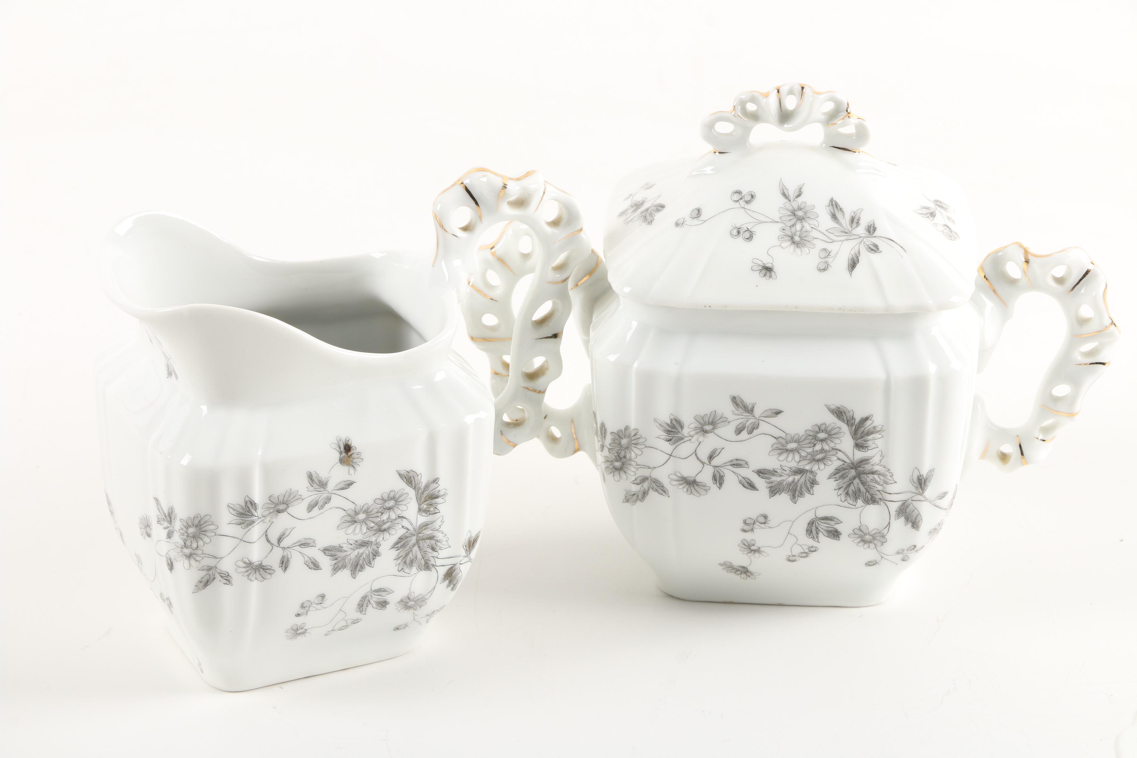 Antique Leonard Vienna Porcelain Tableware