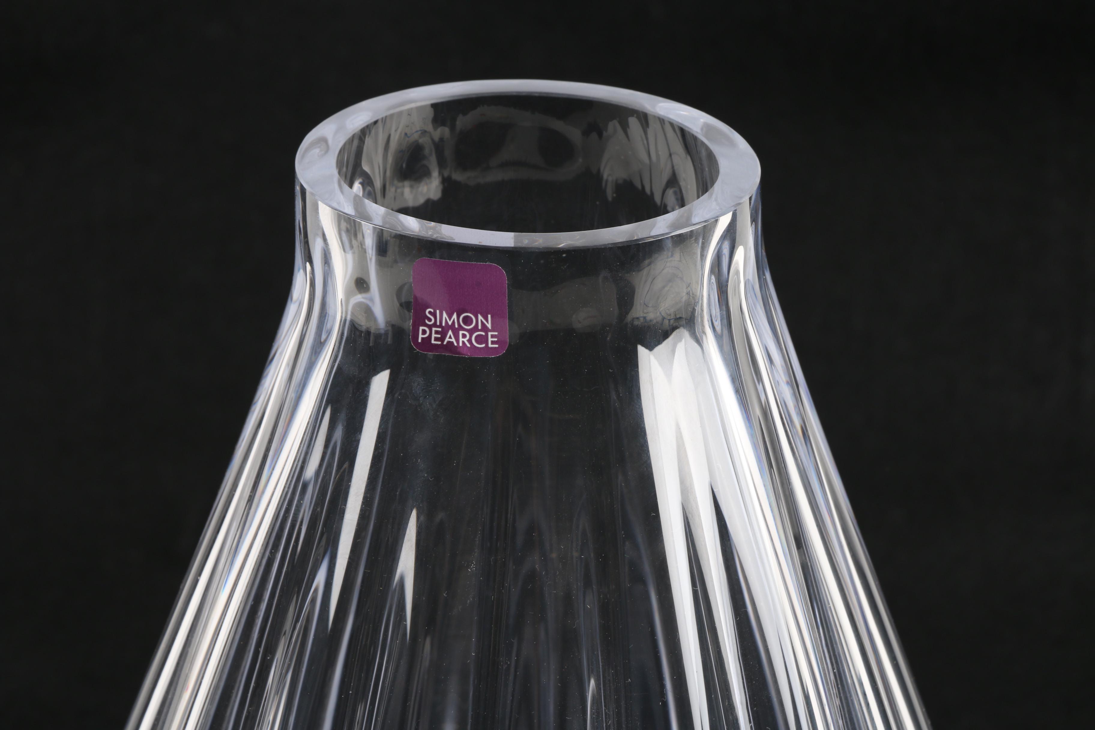 Simon Pearce "Devon" Glass Vase